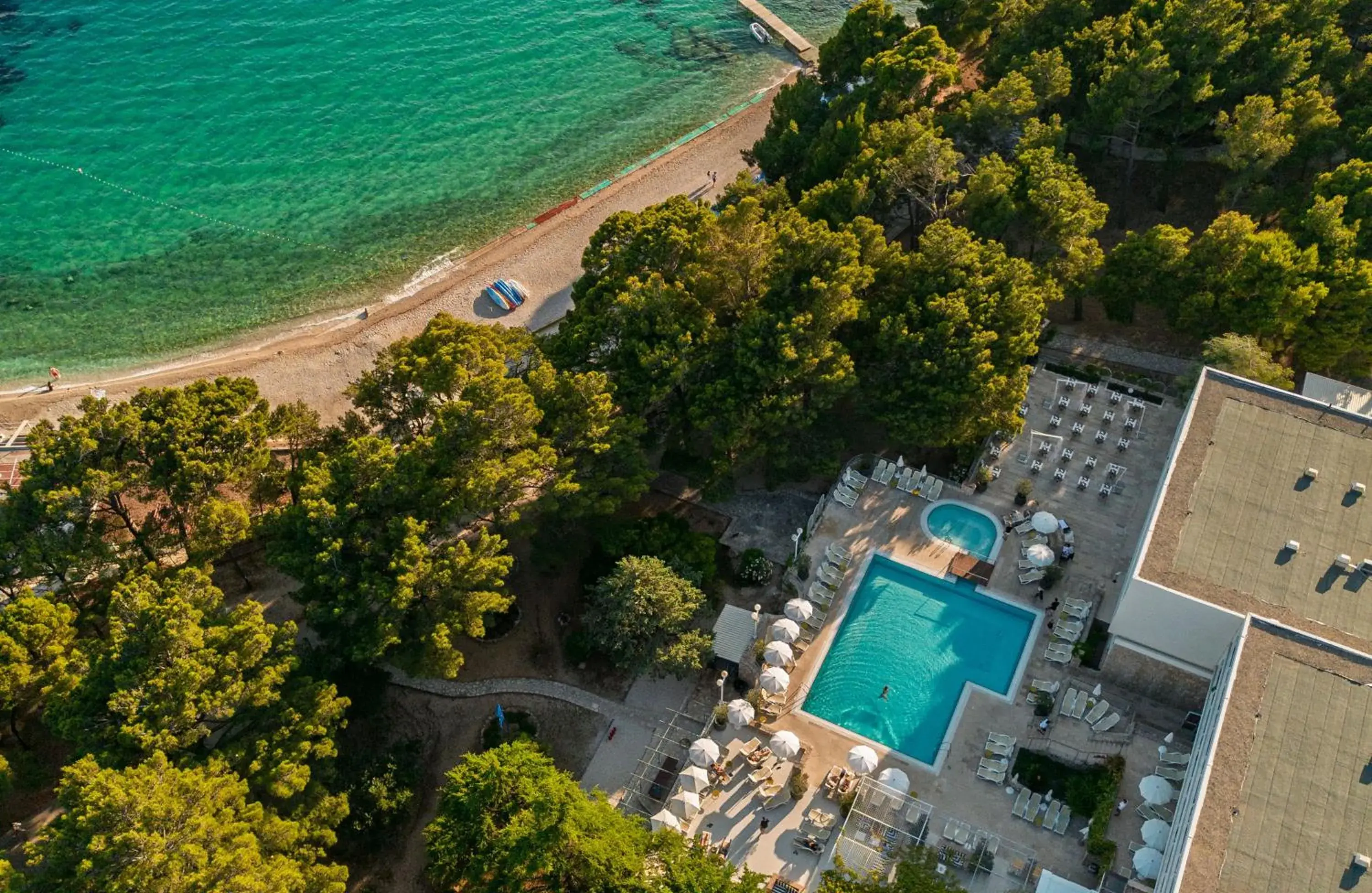 Property building in Bluesun Hotel Borak Property building in Bluesun Hotel Borak