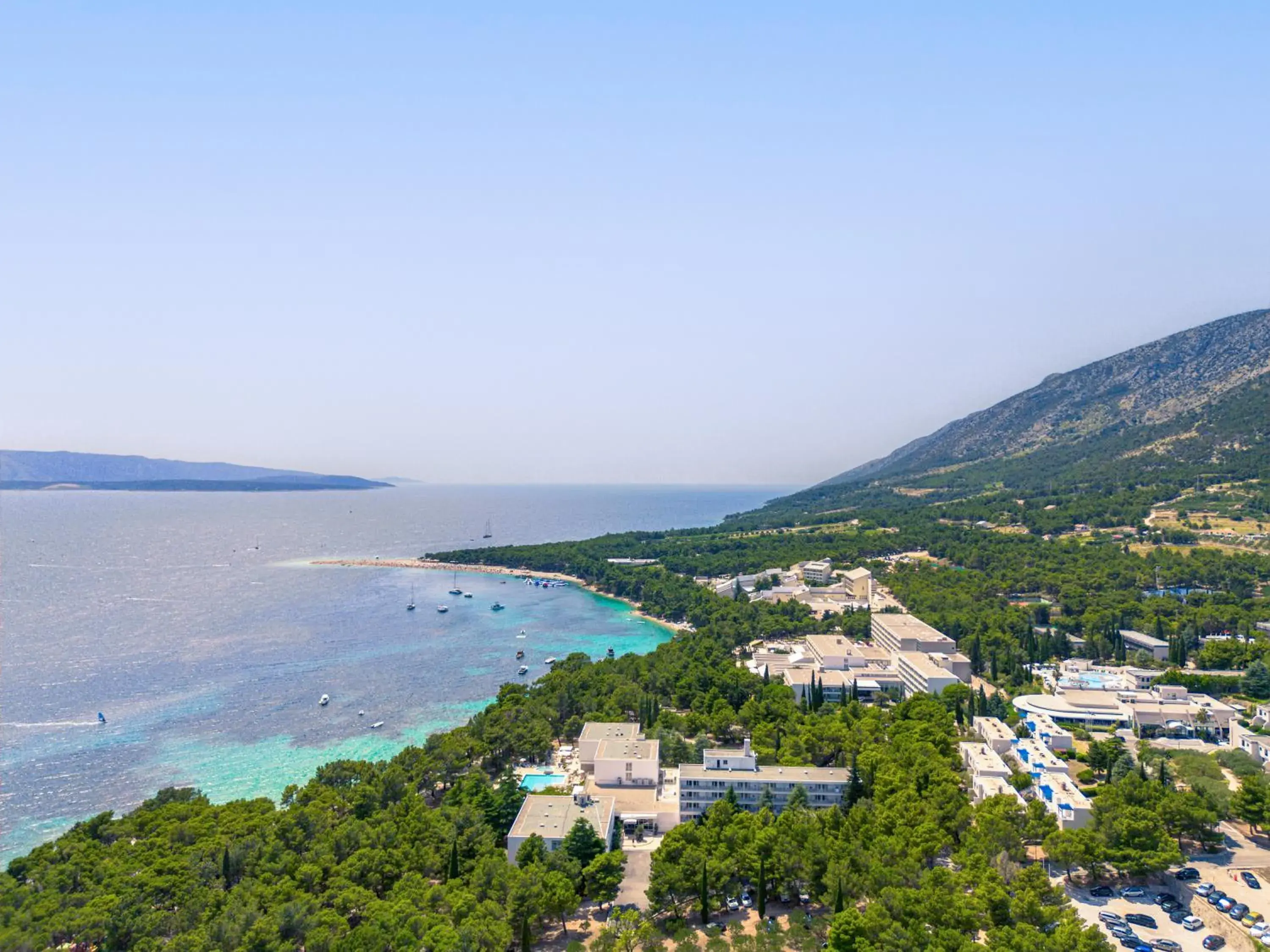 Property building in Bluesun Hotel Borak Property building in Bluesun Hotel Borak