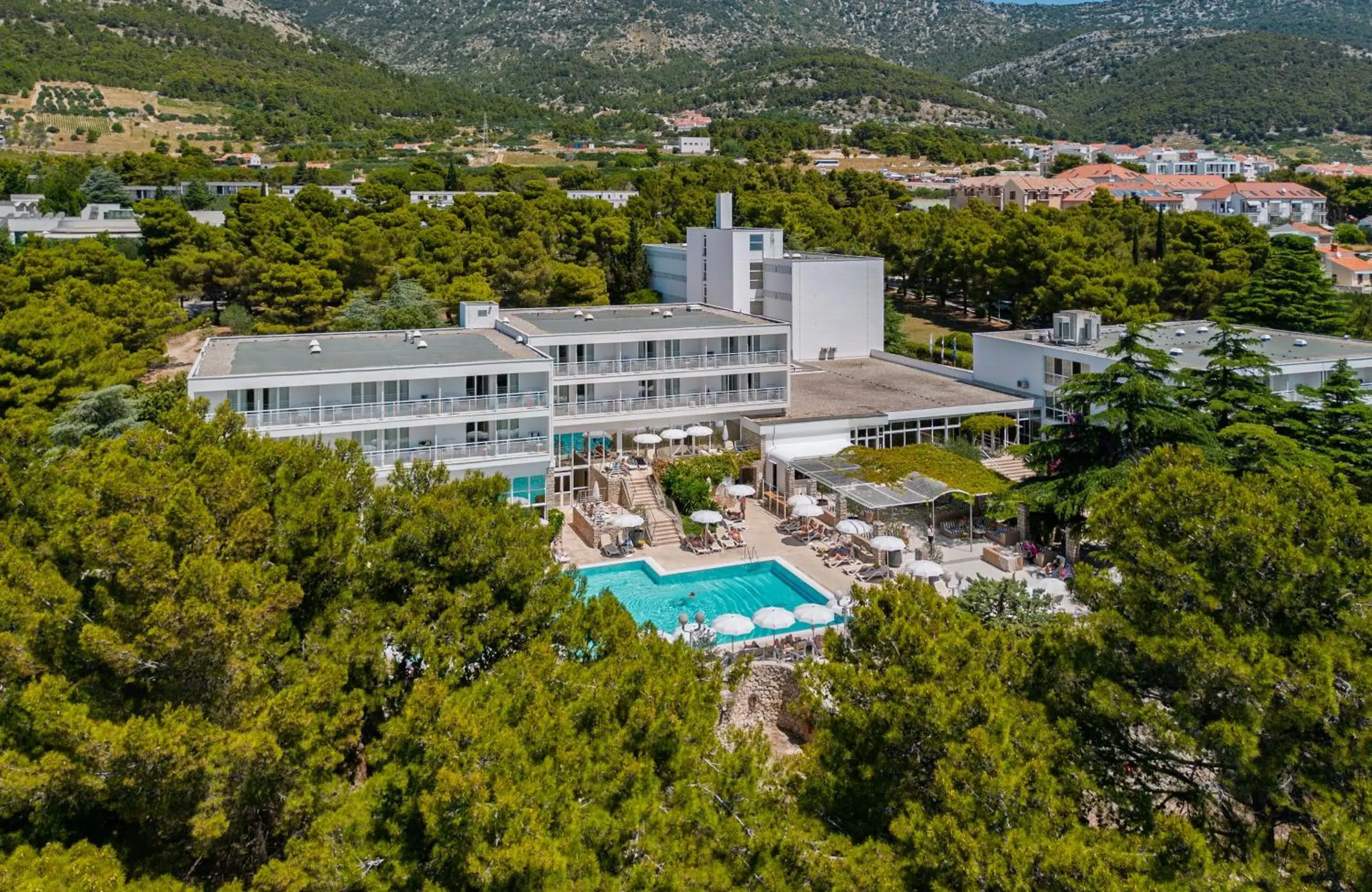 Property building in Bluesun Hotel Borak Property building in Bluesun Hotel Borak