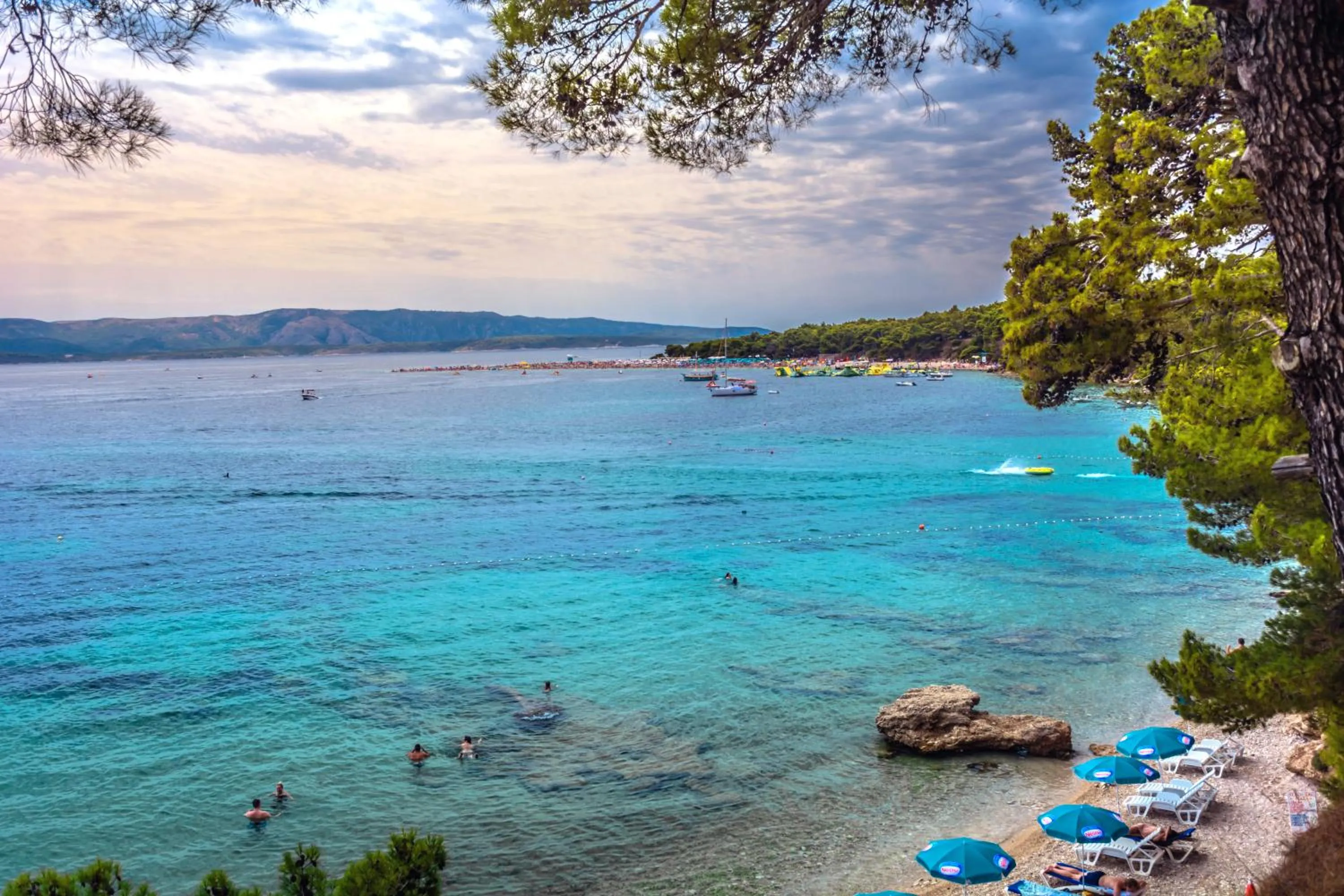 Beach in Bluesun Holiday Village Bonaca - Full Board