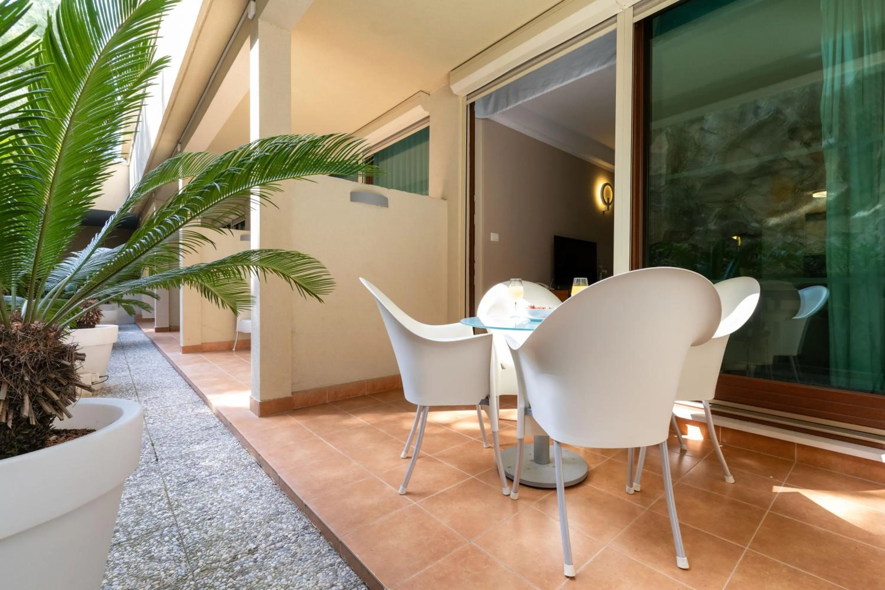 Patio in The Residence Aparthotel