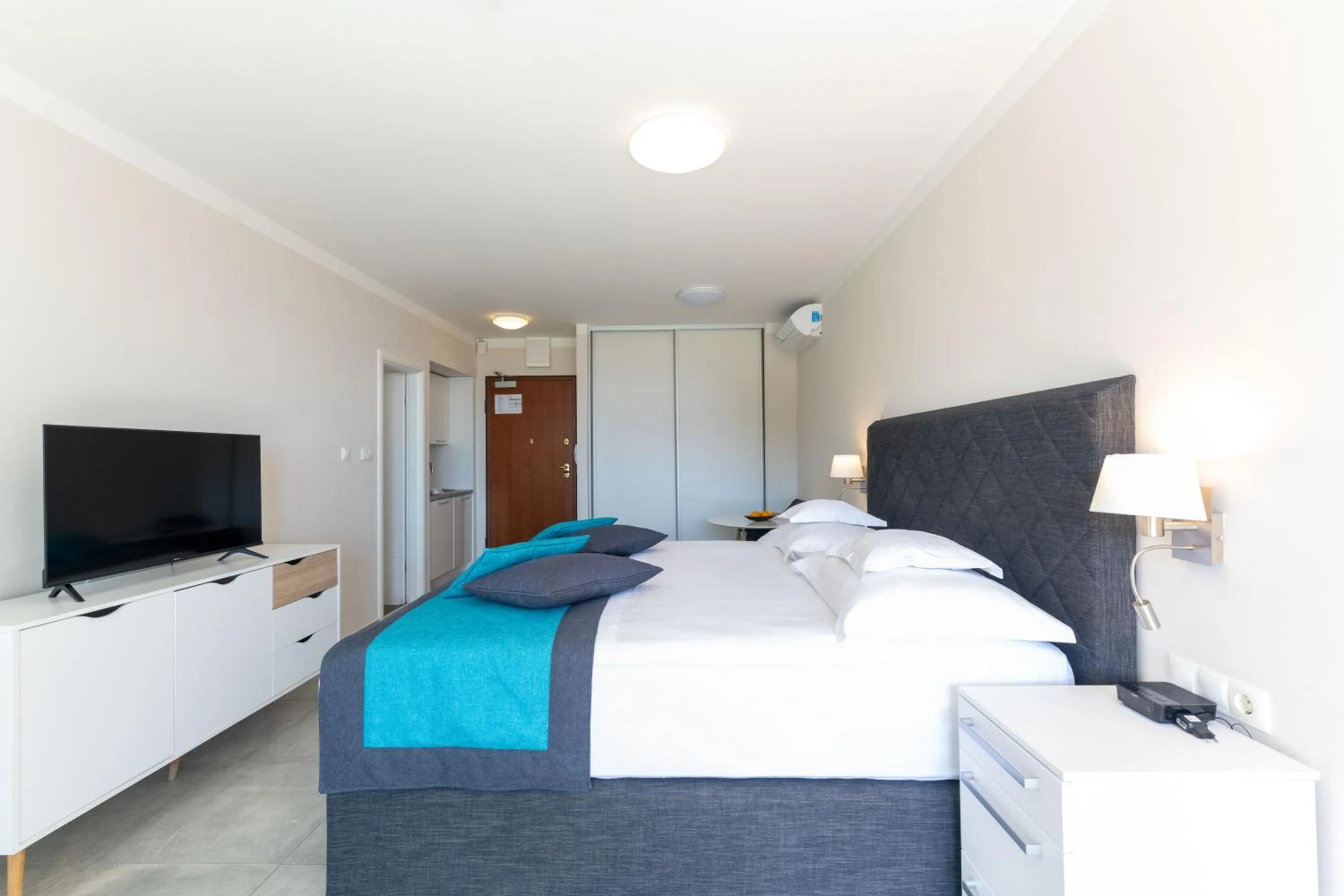 Bed in The Residence Aparthotel