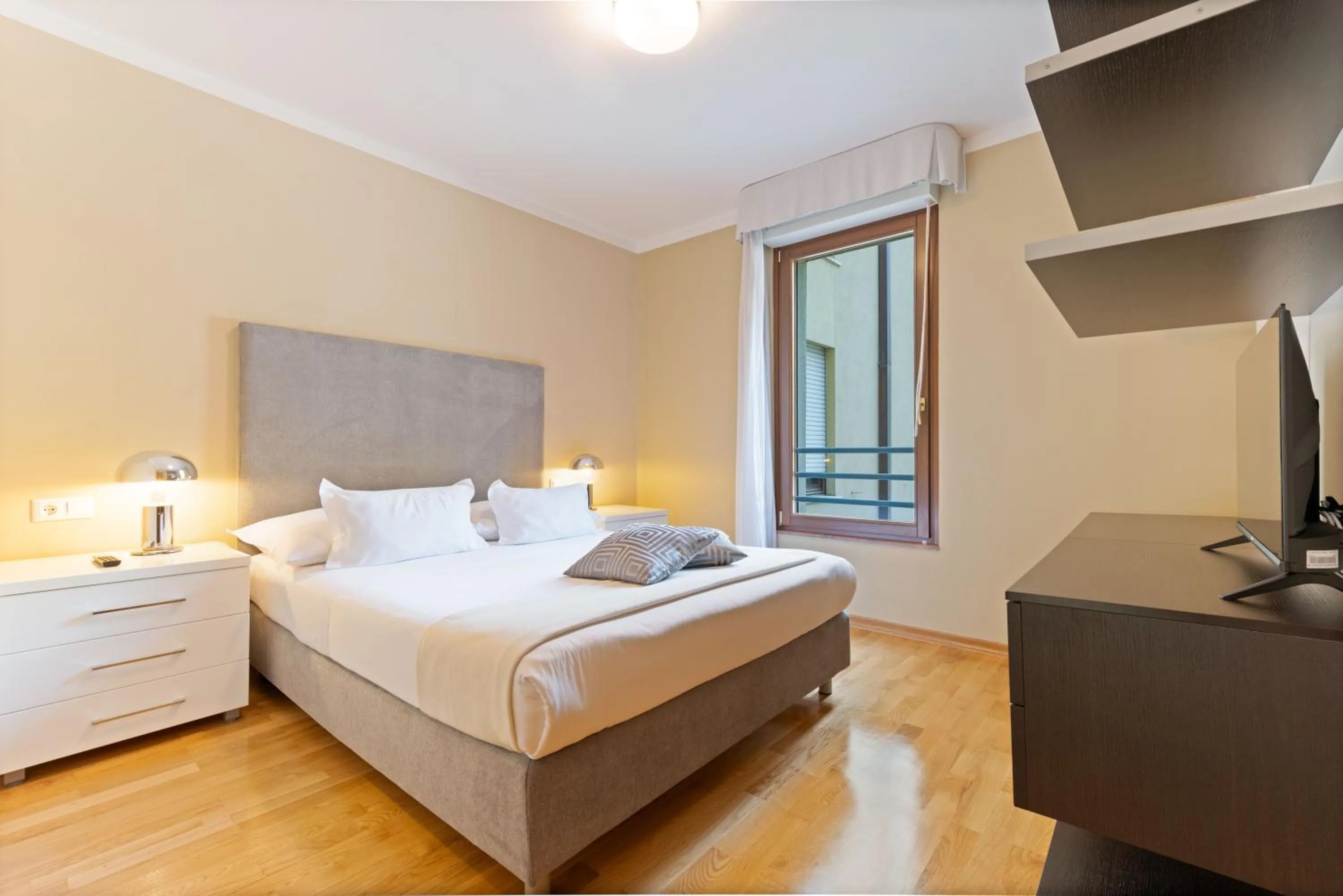 Bed in The Residence Aparthotel