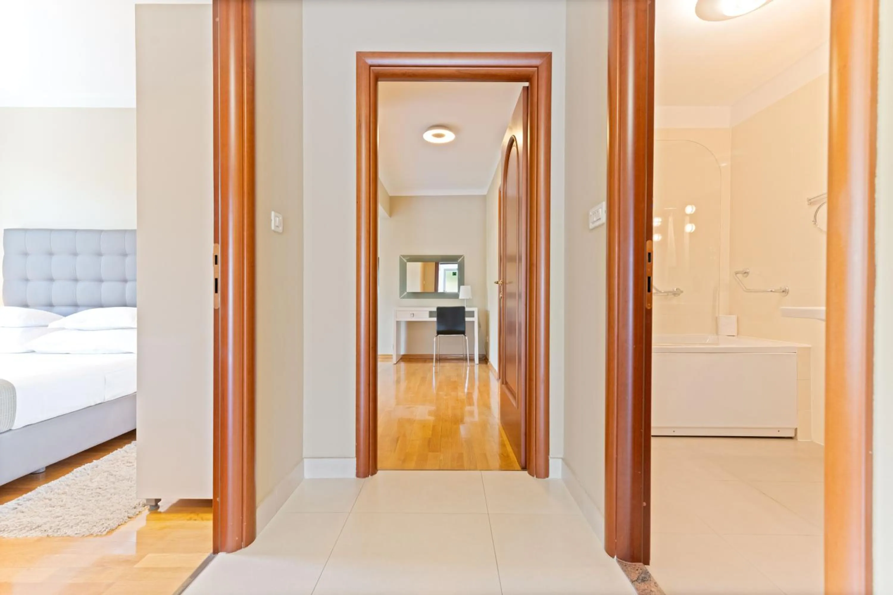 Bed in The Residence Aparthotel