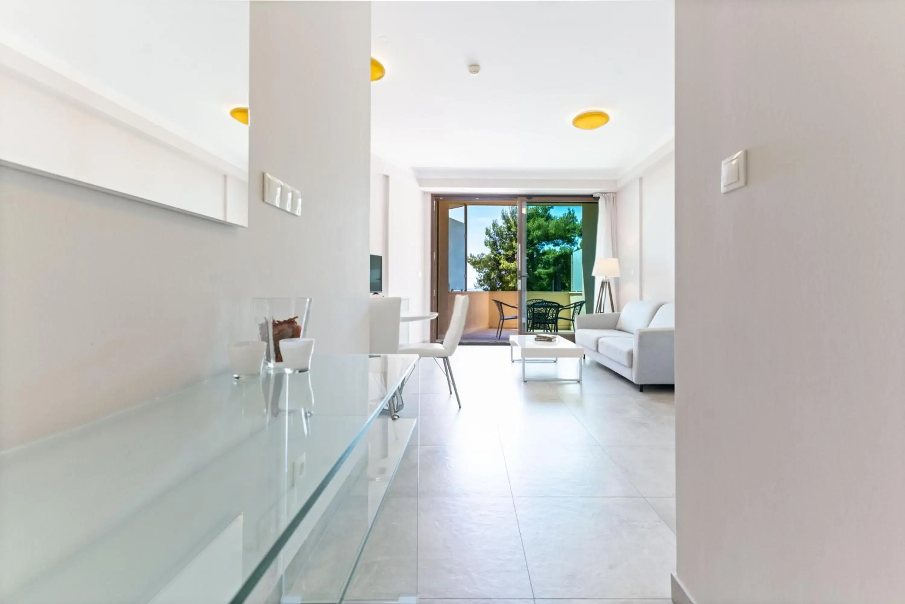 Living room in The Residence Aparthotel Living room in The Residence Aparthotel