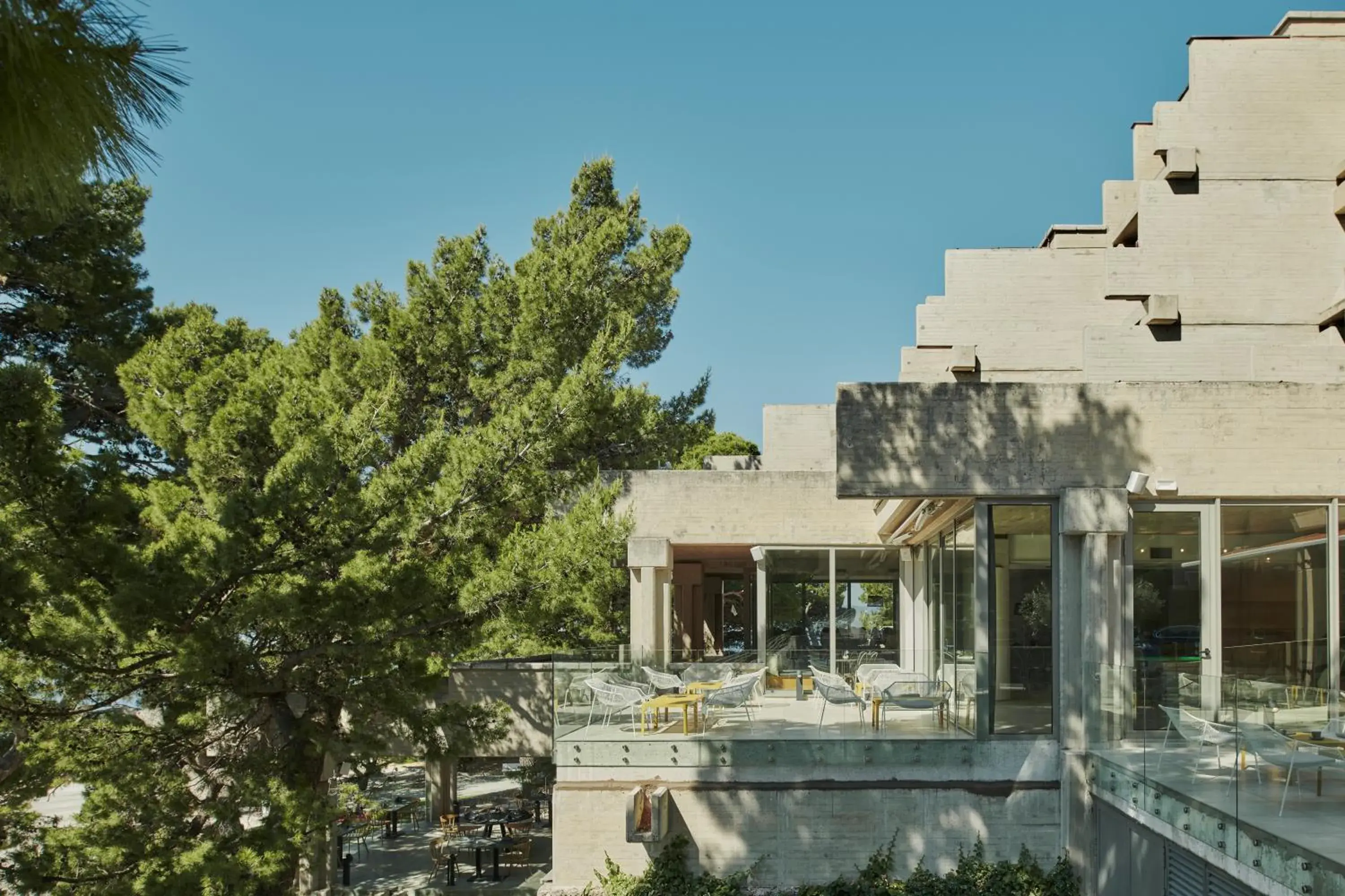 Property building in Bluesun Hotel Soline Property building in Bluesun Hotel Soline