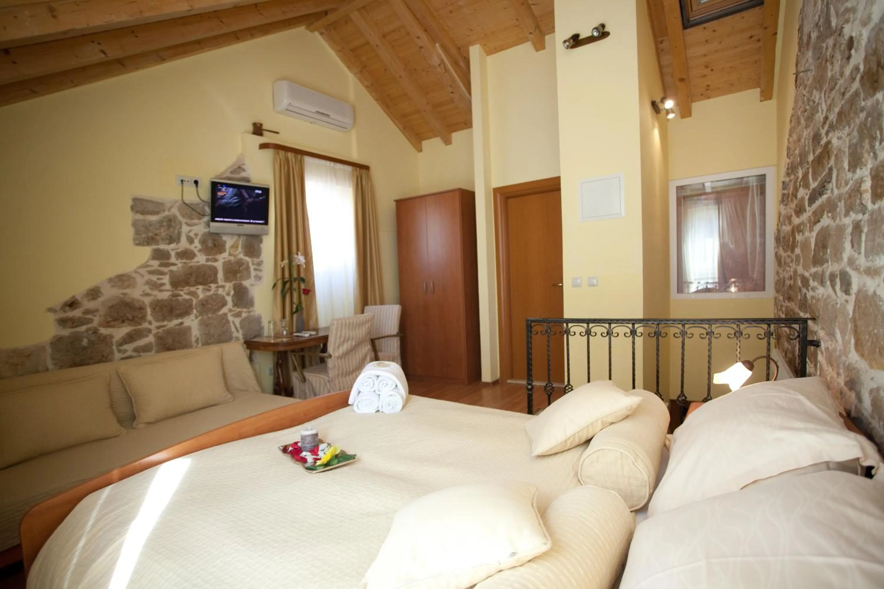 Bed in Authentic Luxury Rooms