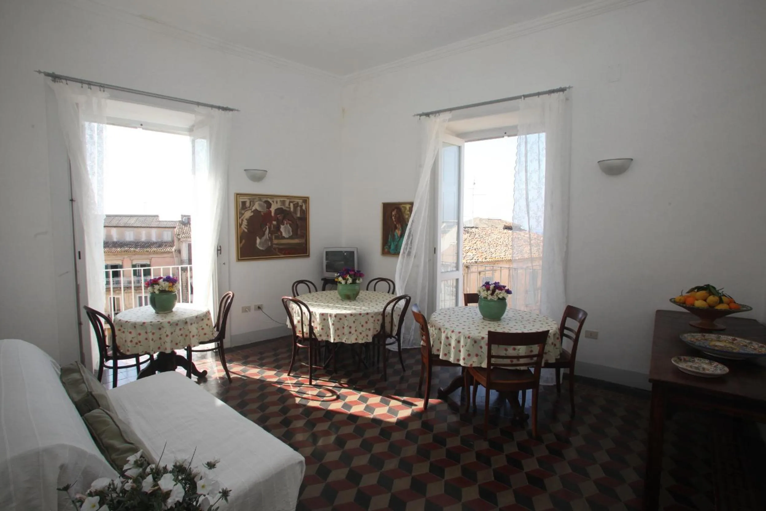 Communal lounge/ TV room in Al vecchio castello