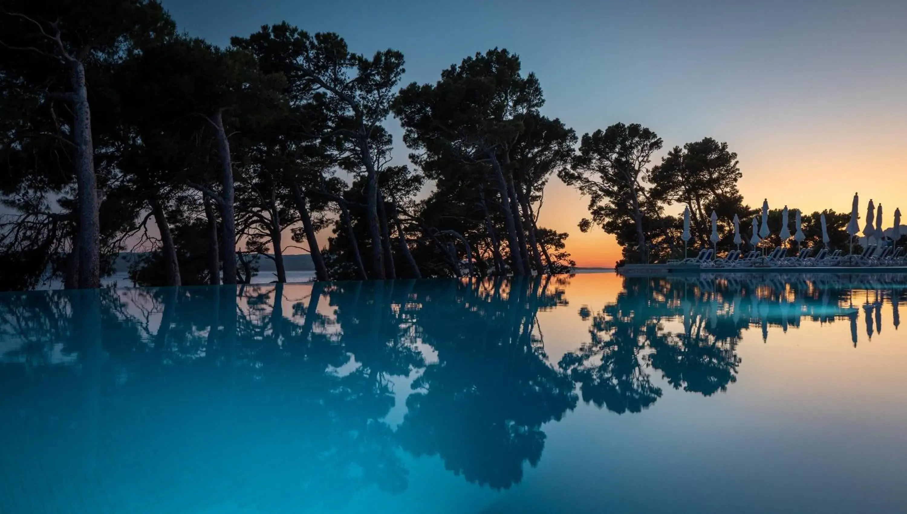 Swimming pool in Bluesun hotel Berulia Swimming pool in Bluesun hotel Berulia