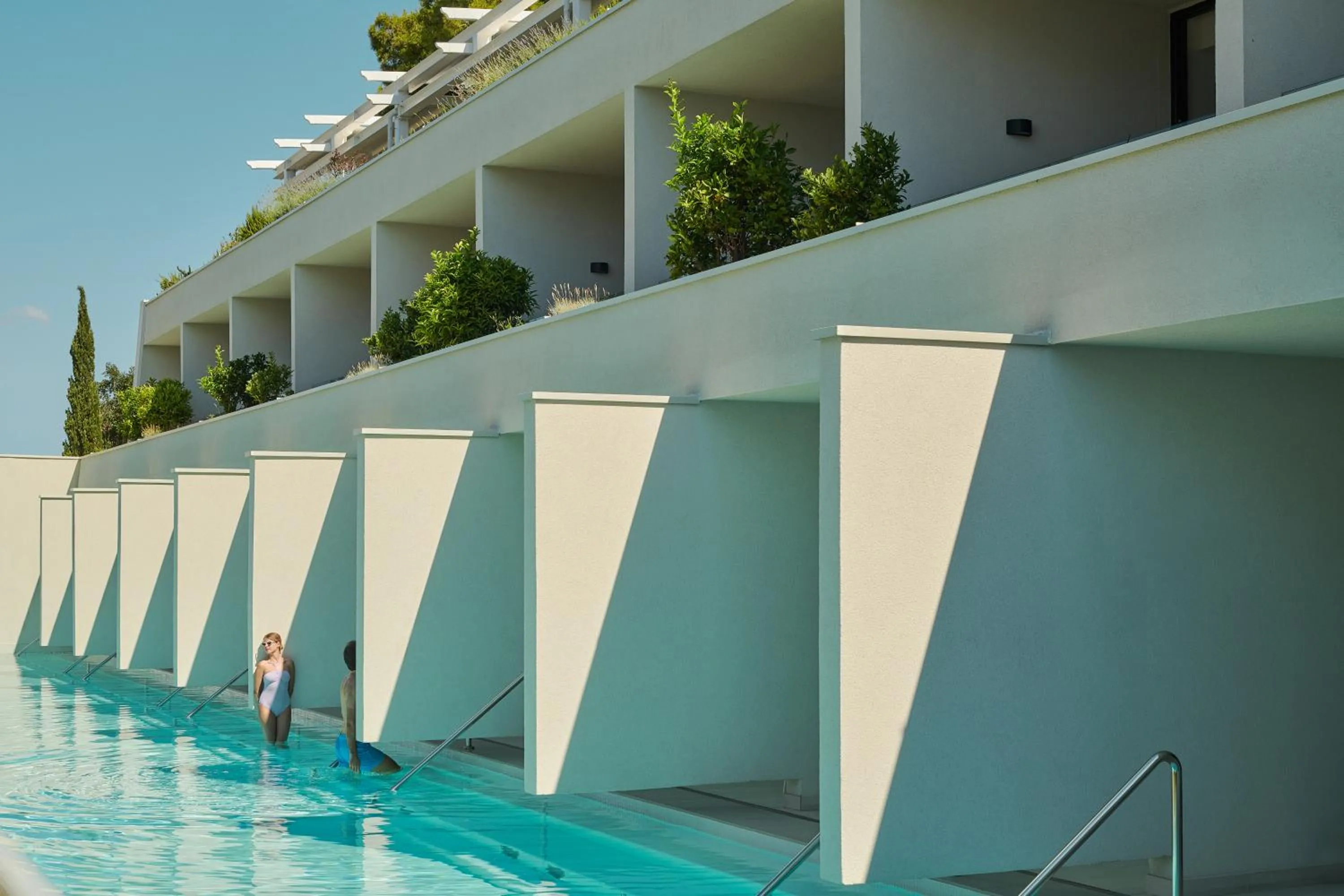 Swimming pool in Bluesun hotel Berulia