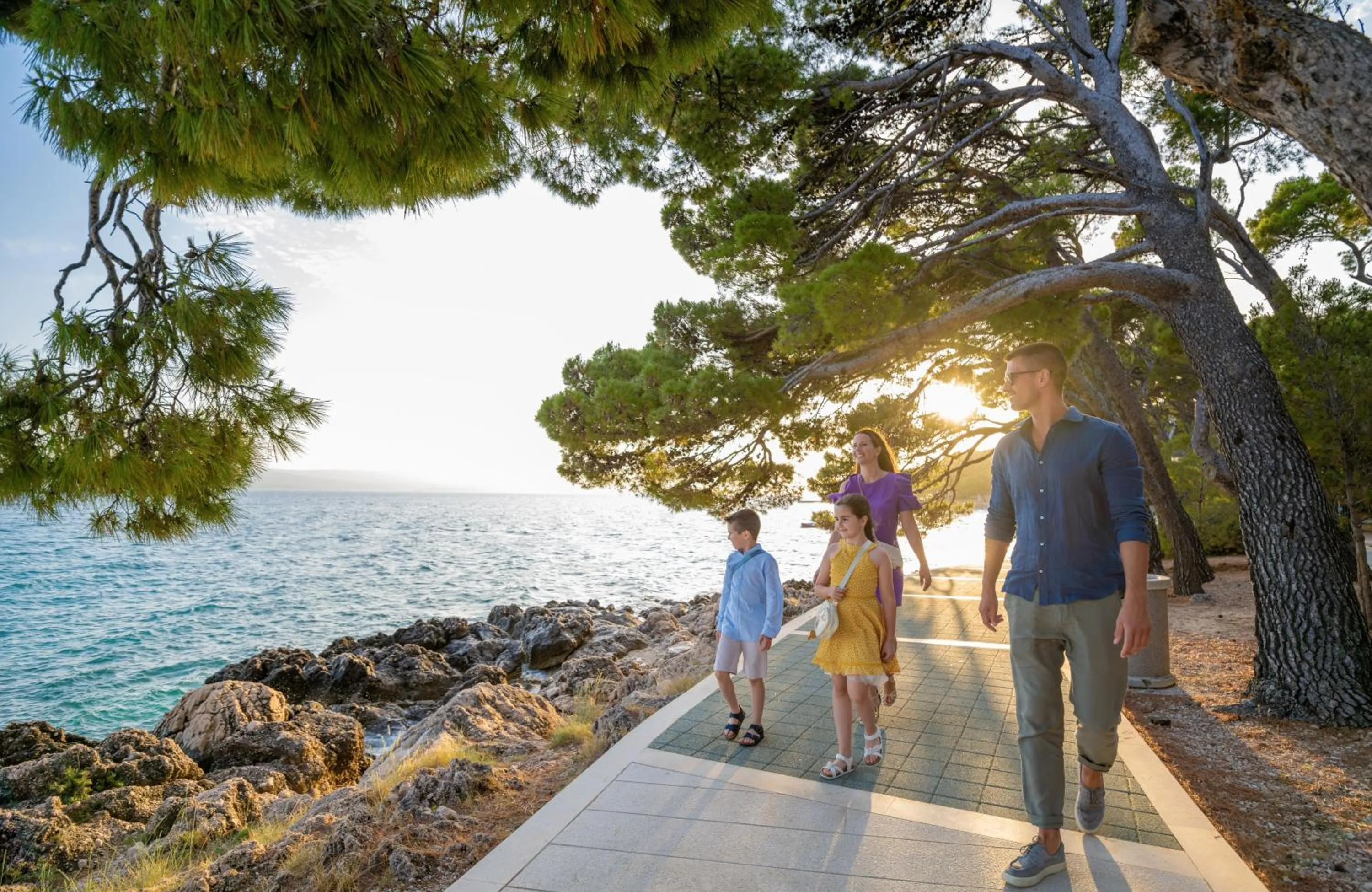 People in Bluesun Hotel Marina