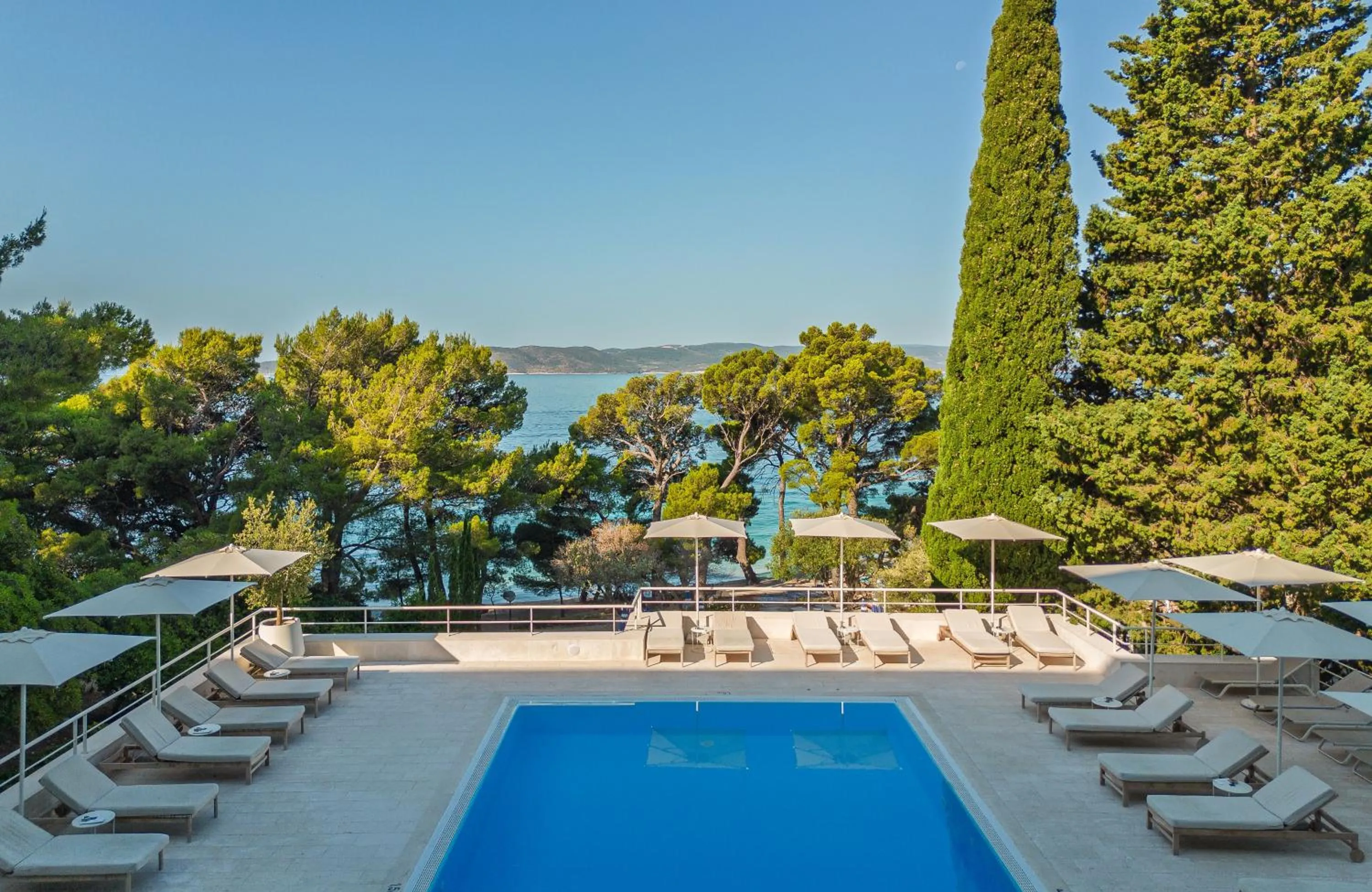 Swimming pool in Bluesun Hotel Maestral