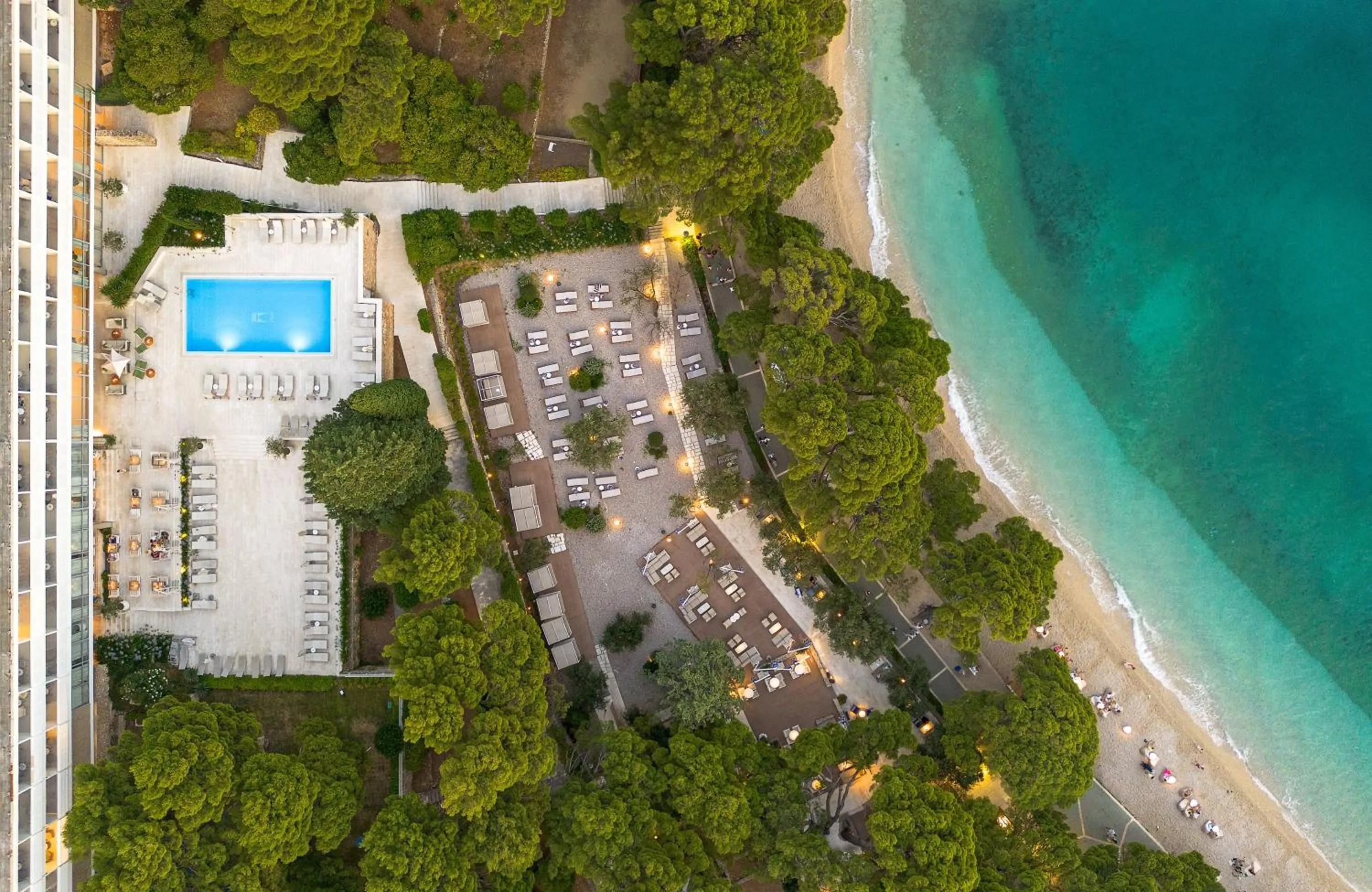 Property building in Bluesun Hotel Maestral