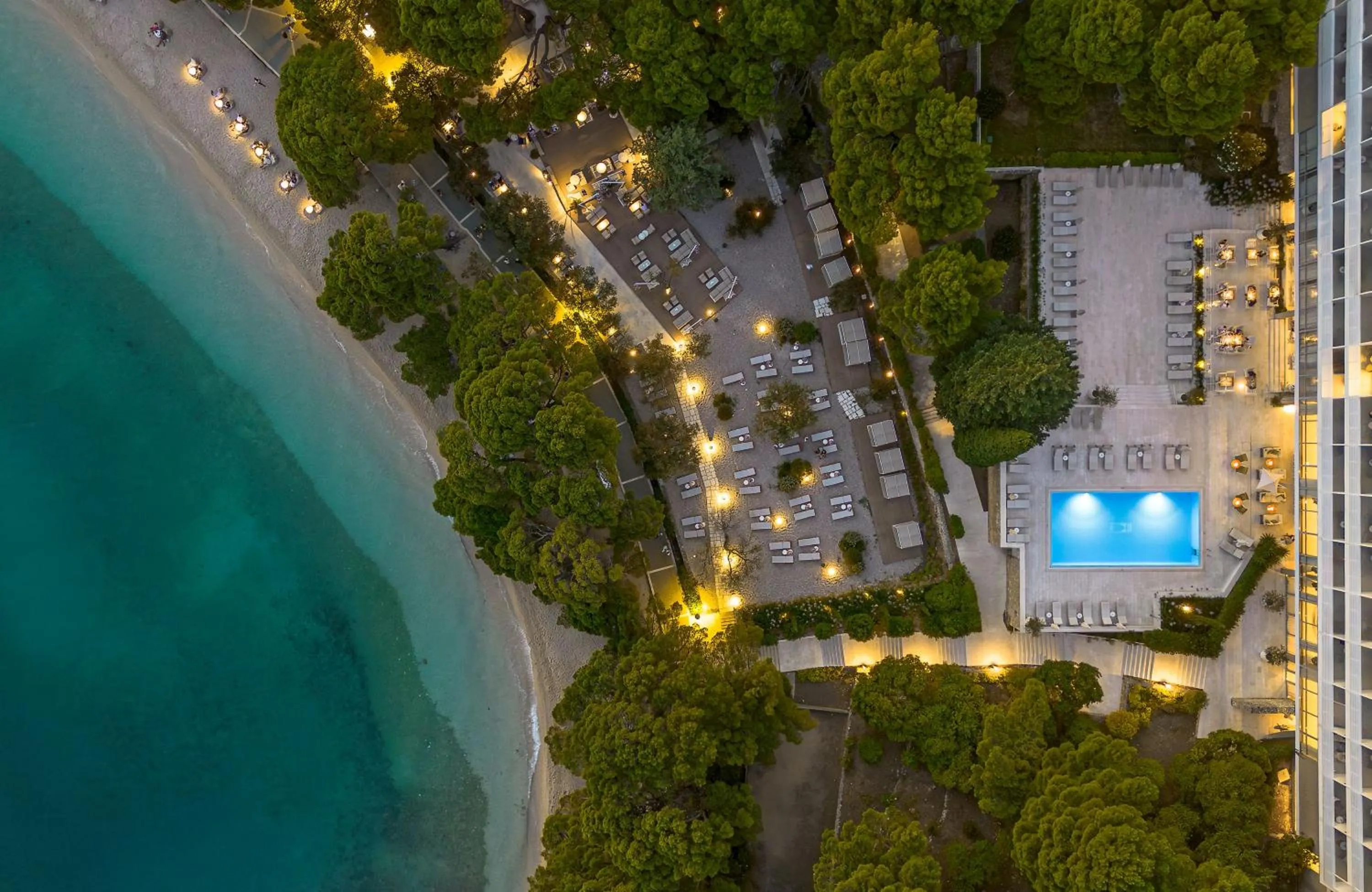 Property building in Bluesun Hotel Maestral