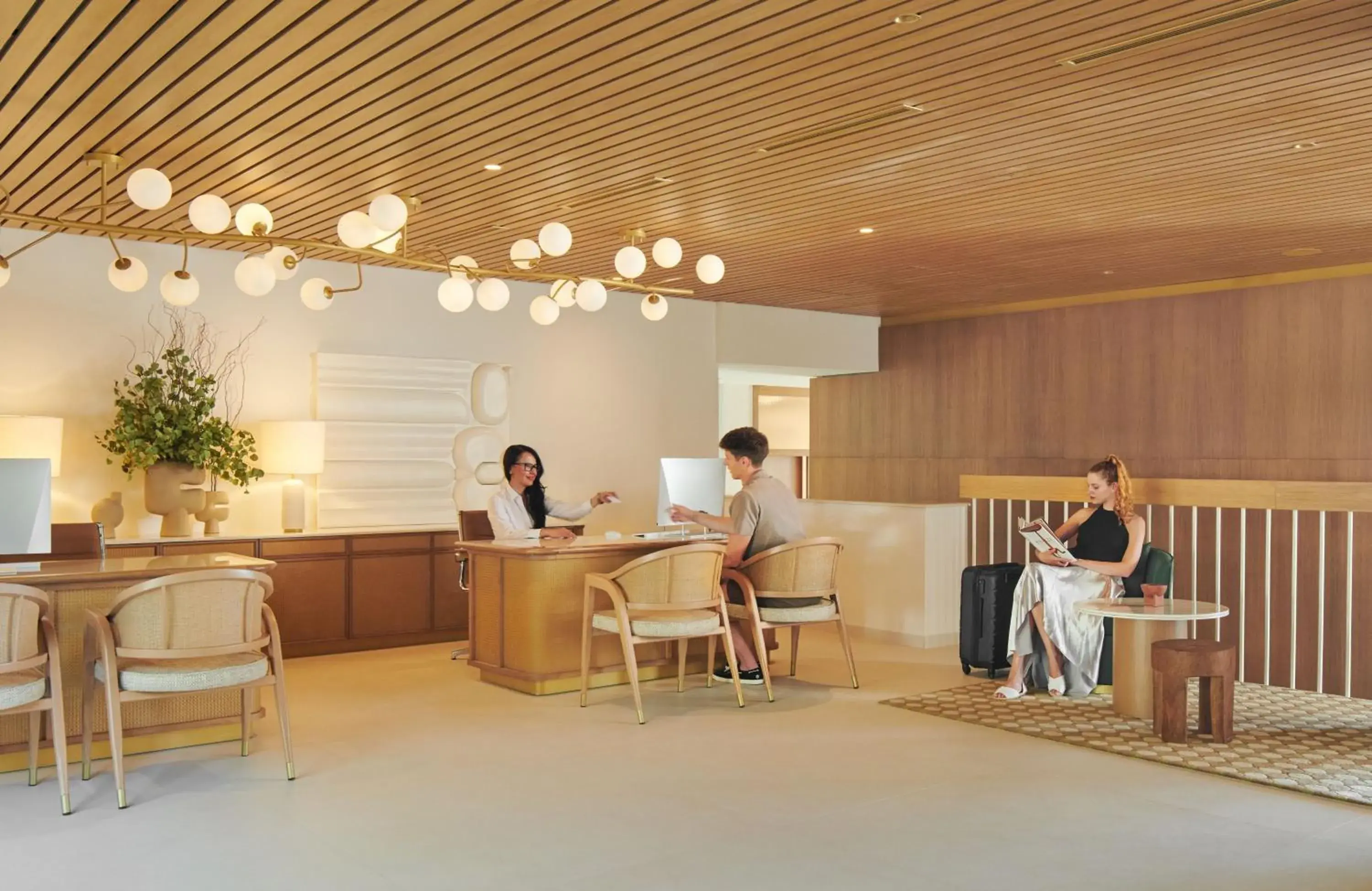 Lobby or reception in Bluesun Hotel Maestral Lobby or reception in Bluesun Hotel Maestral