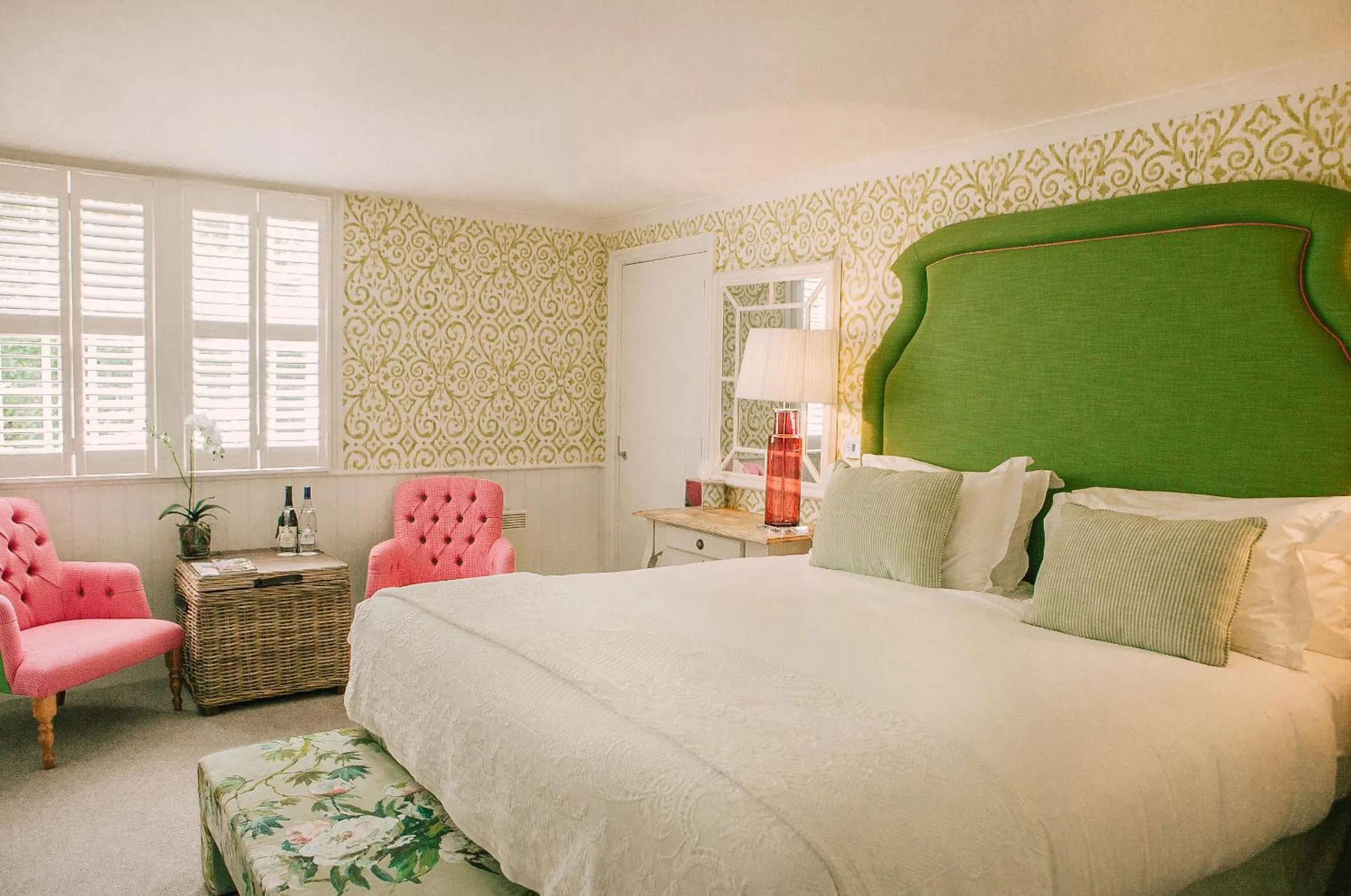 Decorative detail, Bed in The Swan Hotel and Spa