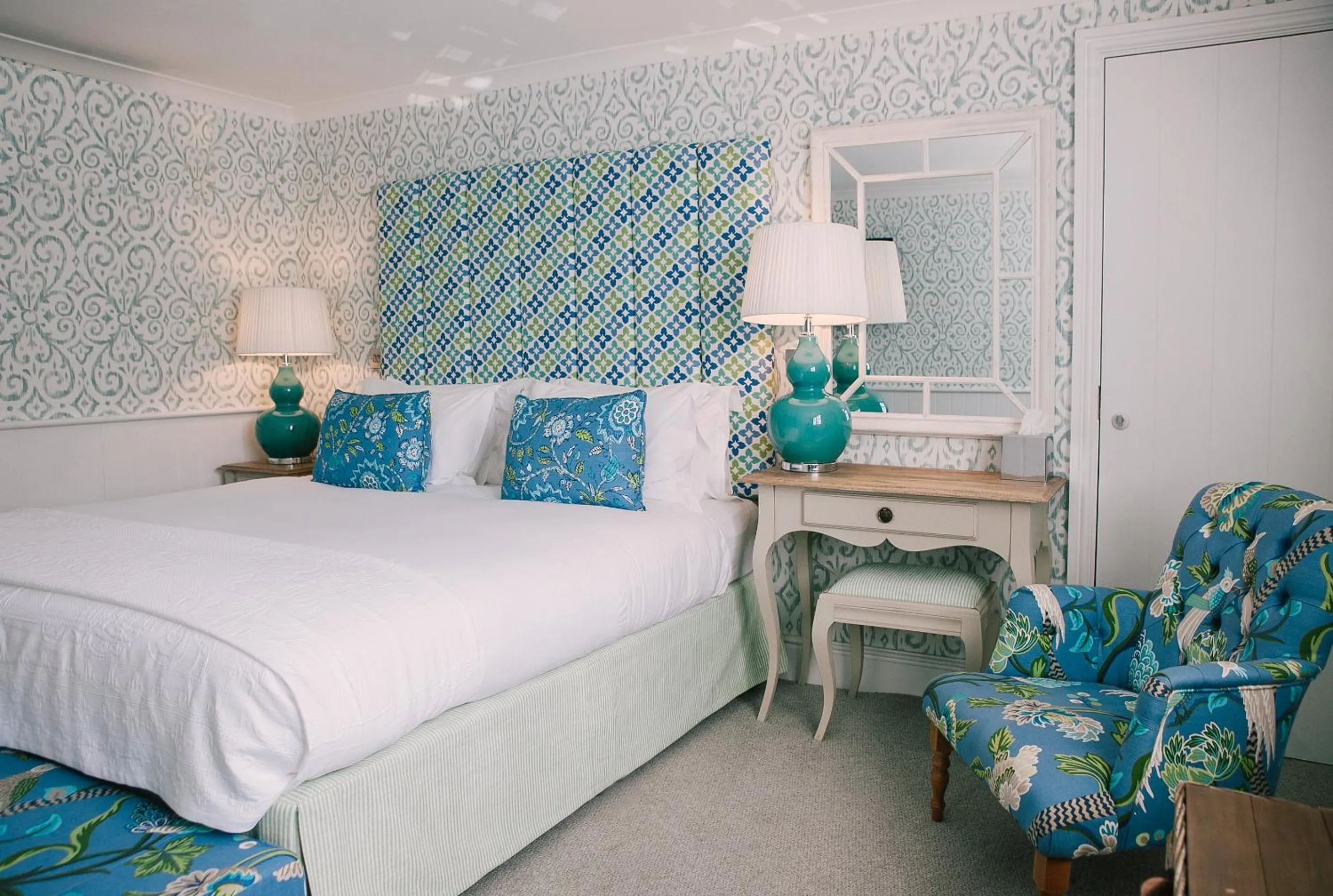 Decorative detail, Bed in The Swan Hotel and Spa