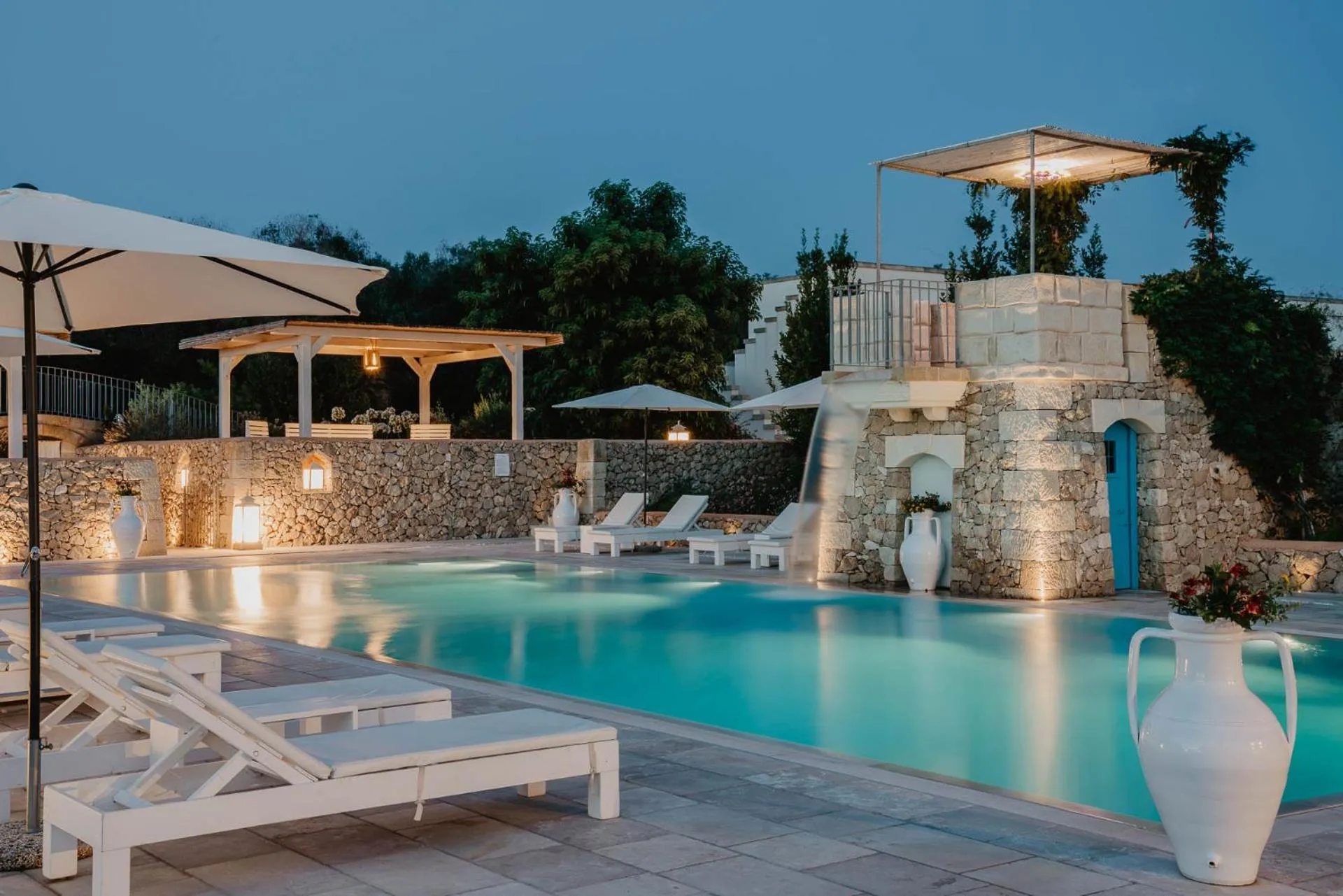 Night in Masseria Muntibianchi AgriResort Restaurant & SPA