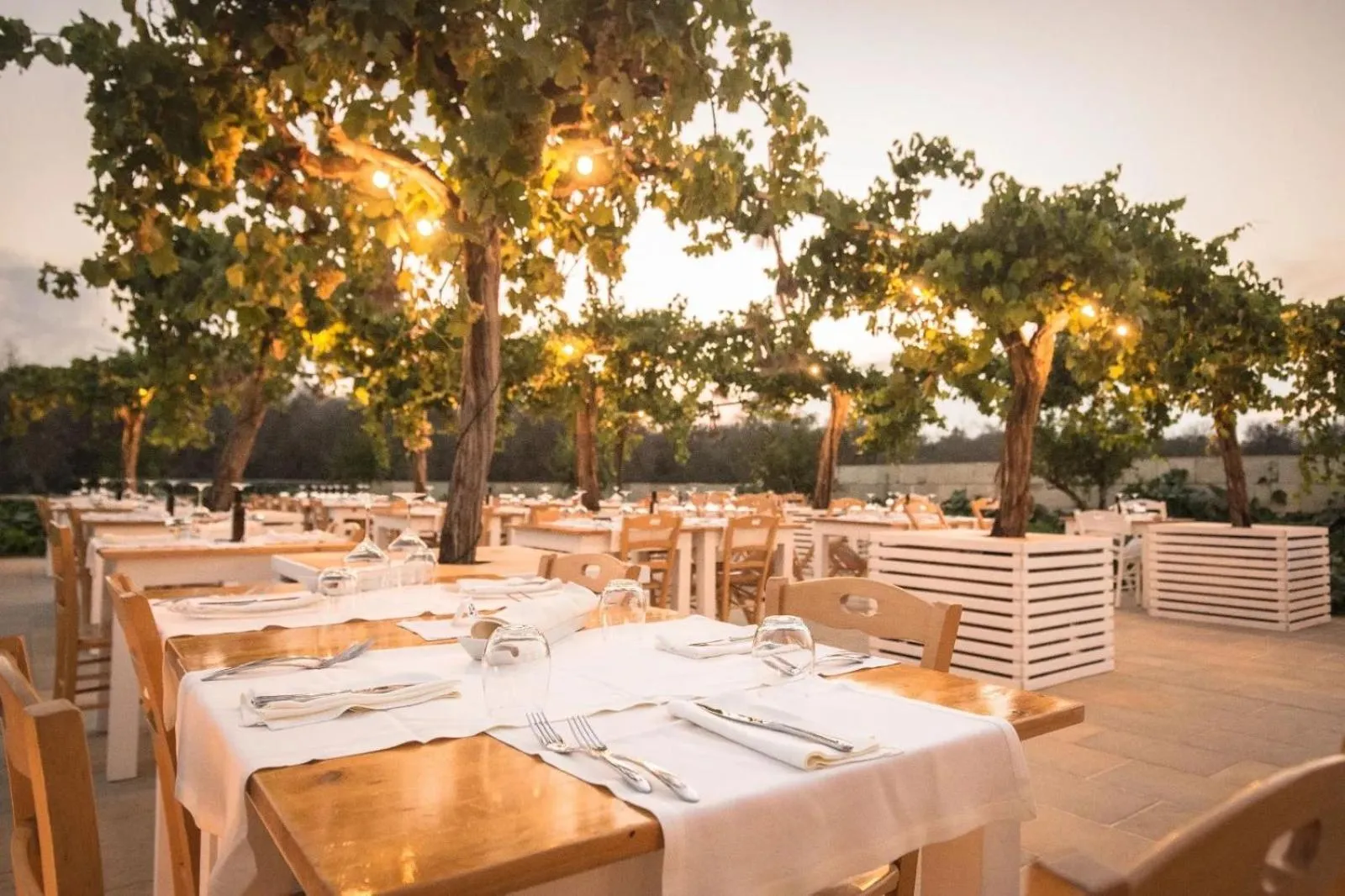 Restaurant/places to eat in Masseria Muntibianchi AgriResort Restaurant & SPA