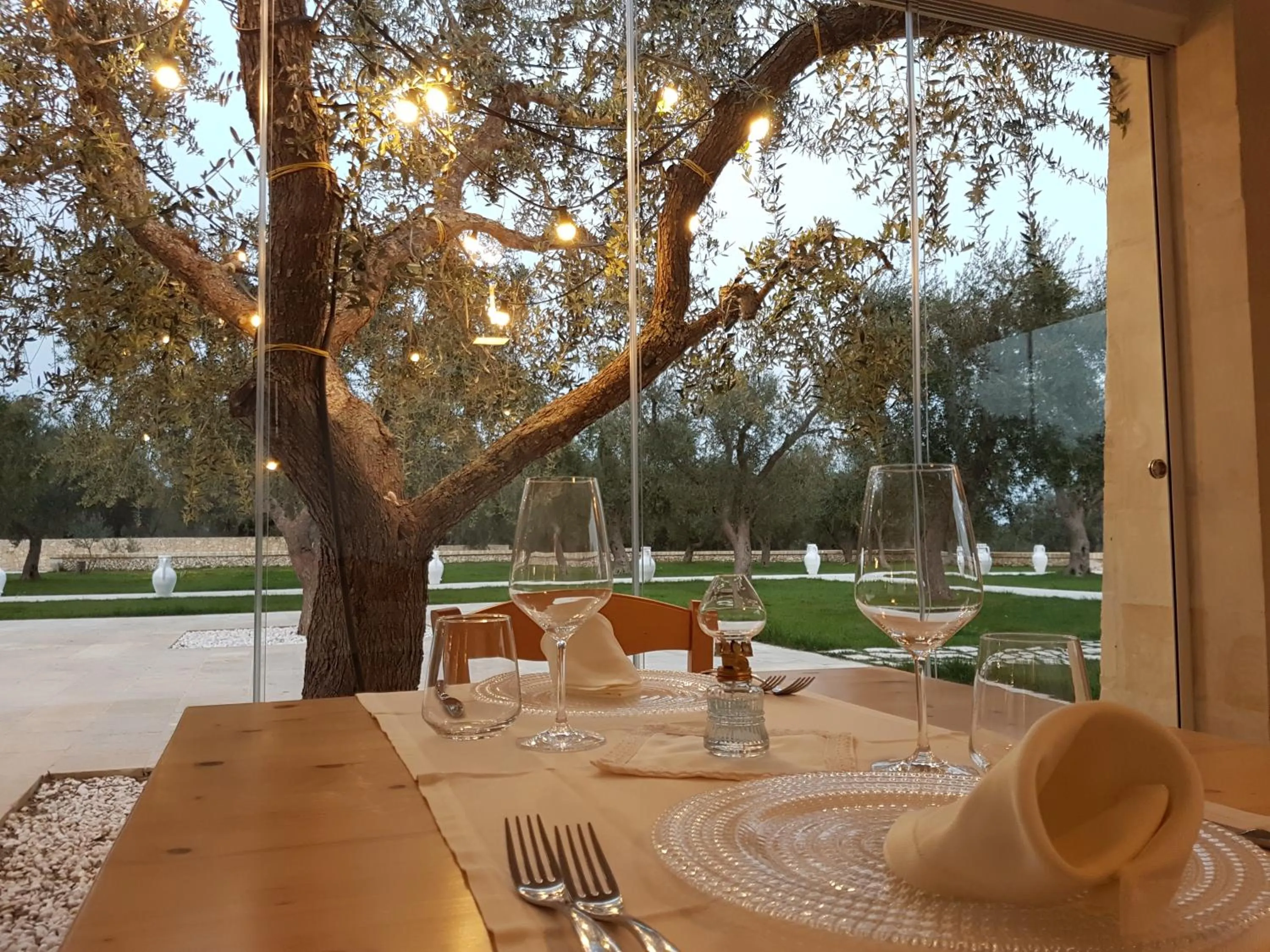 Garden view in Masseria Muntibianchi AgriResort Restaurant & SPA