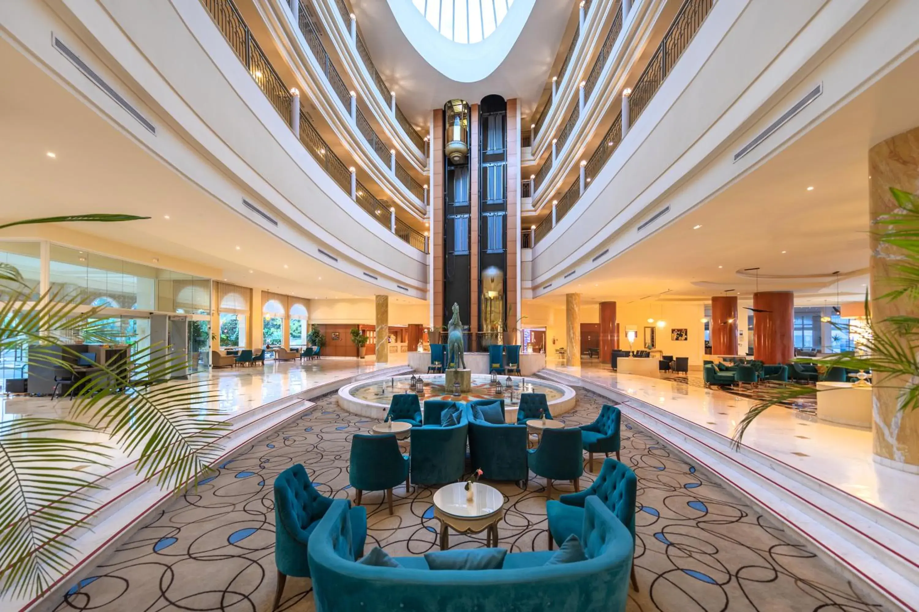 Lobby or reception in Steigenberger Marhaba Thalasso Hammamet Lobby or reception in Steigenberger Marhaba Thalasso Hammamet