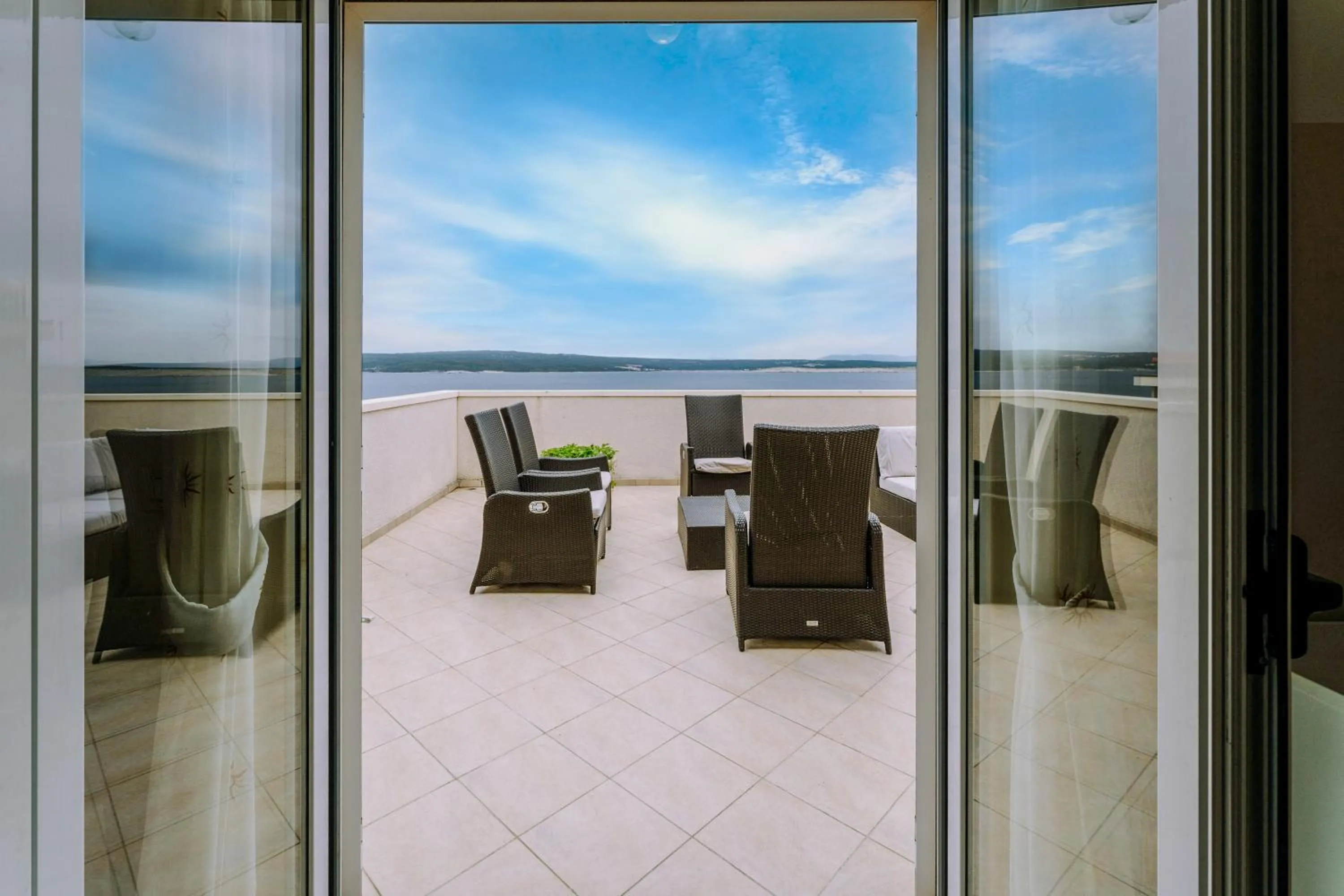 Balcony/Terrace in Hotel Abalone