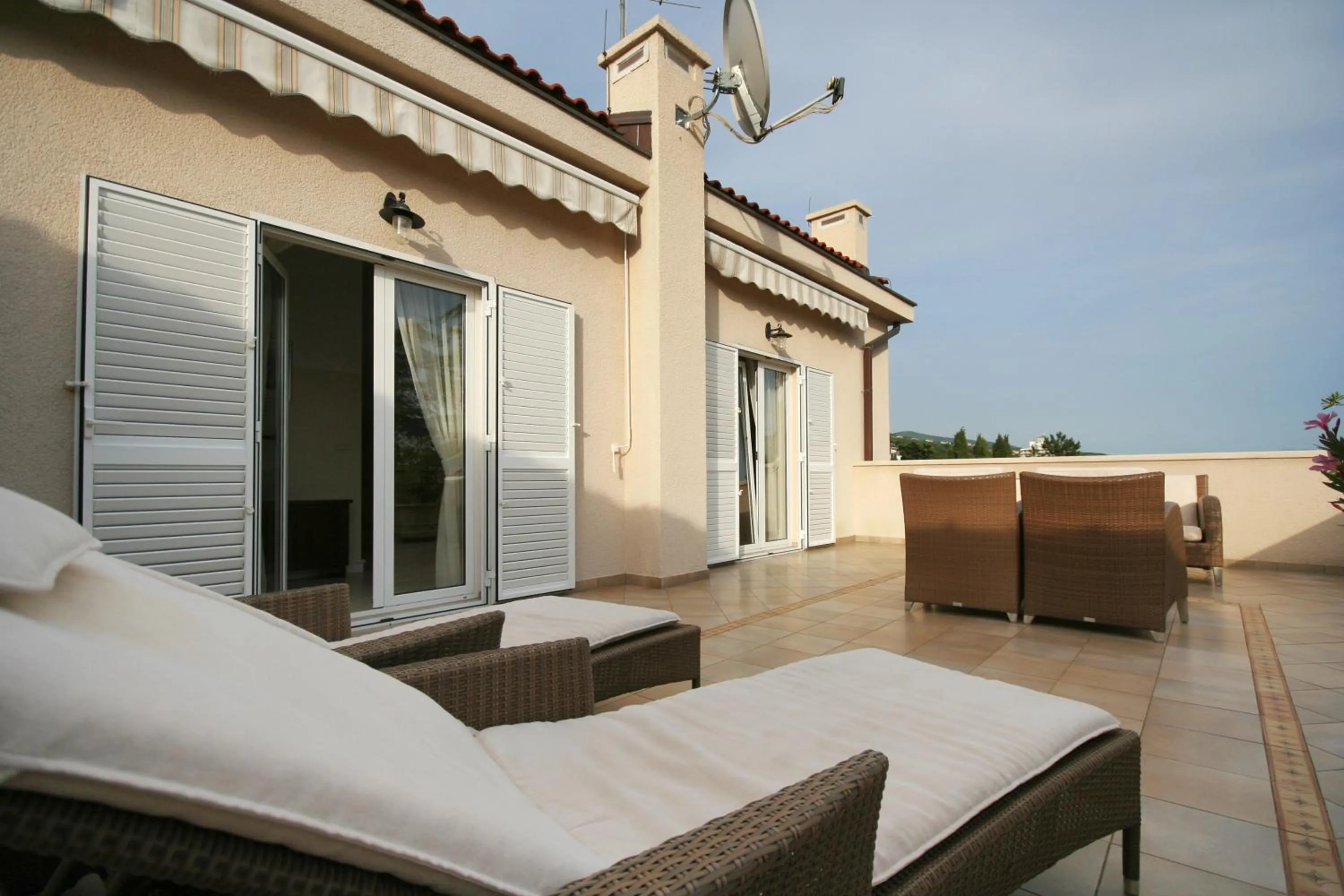 Balcony/Terrace in Hotel Abalone