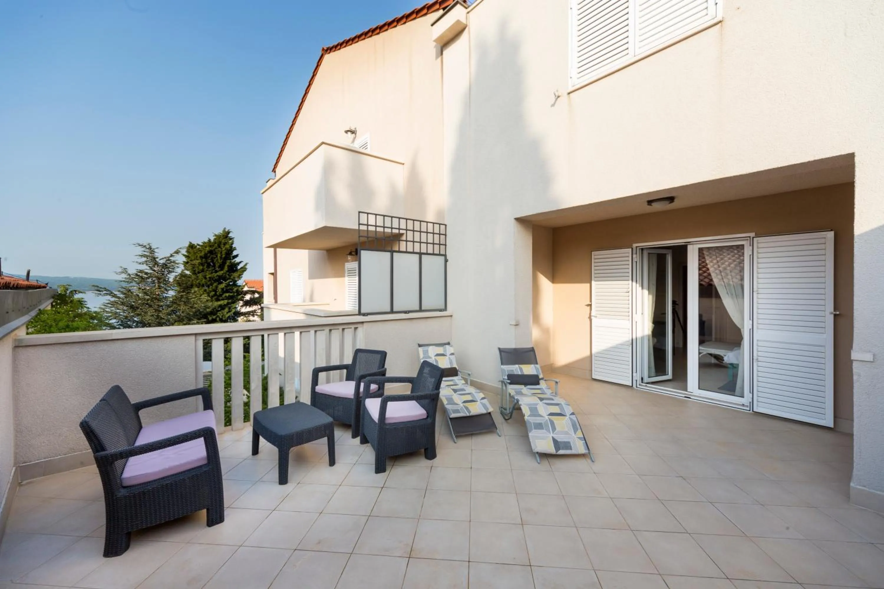 Balcony/Terrace in Hotel Abalone
