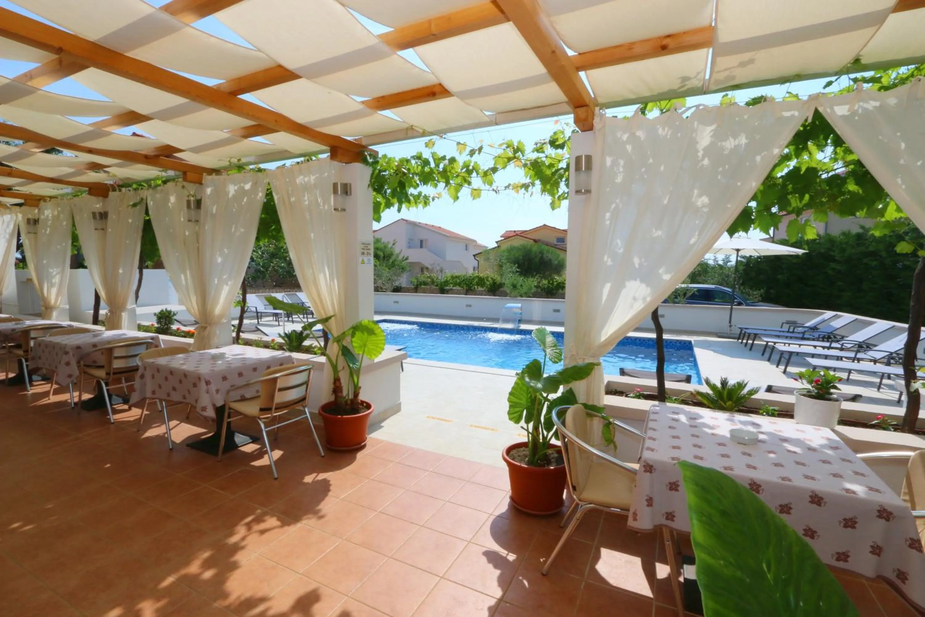Balcony/Terrace in Pansion Villa Bok
