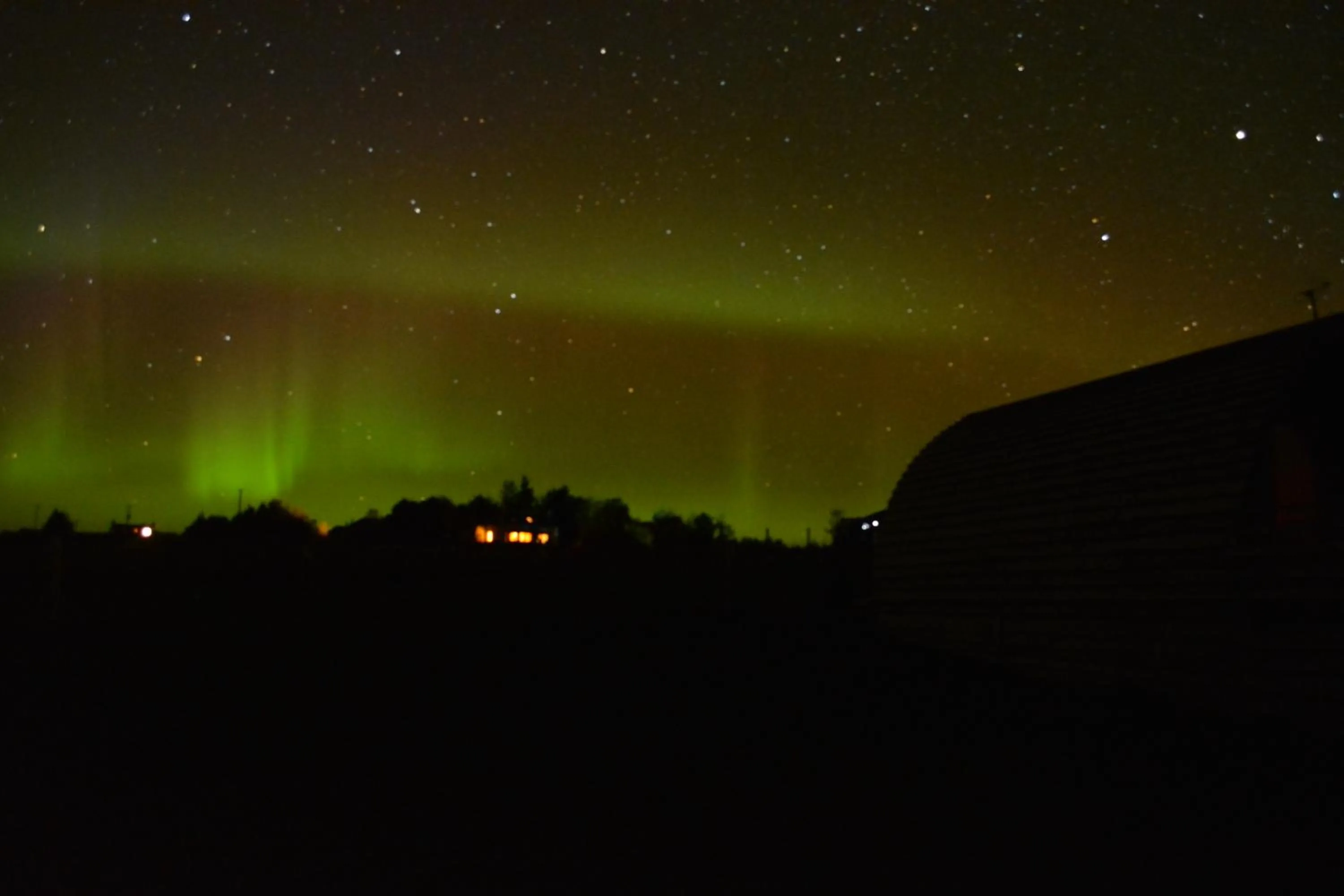 Natural landscape in Loch Shin Glamping Pods