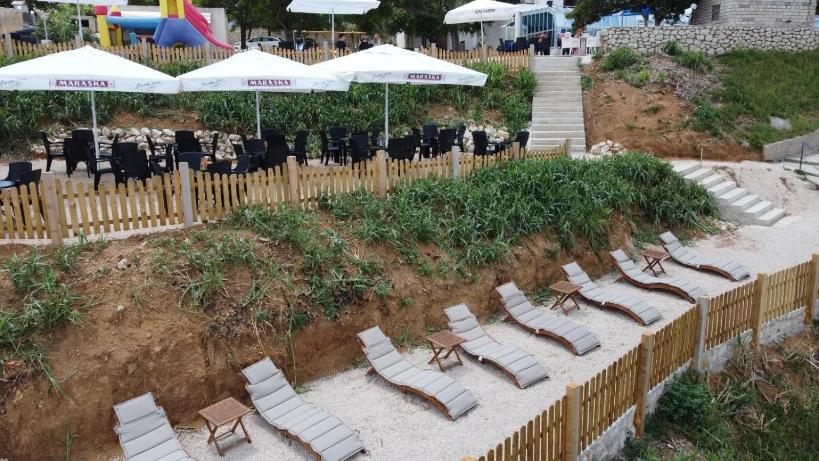 sunbed in Hotel Biser