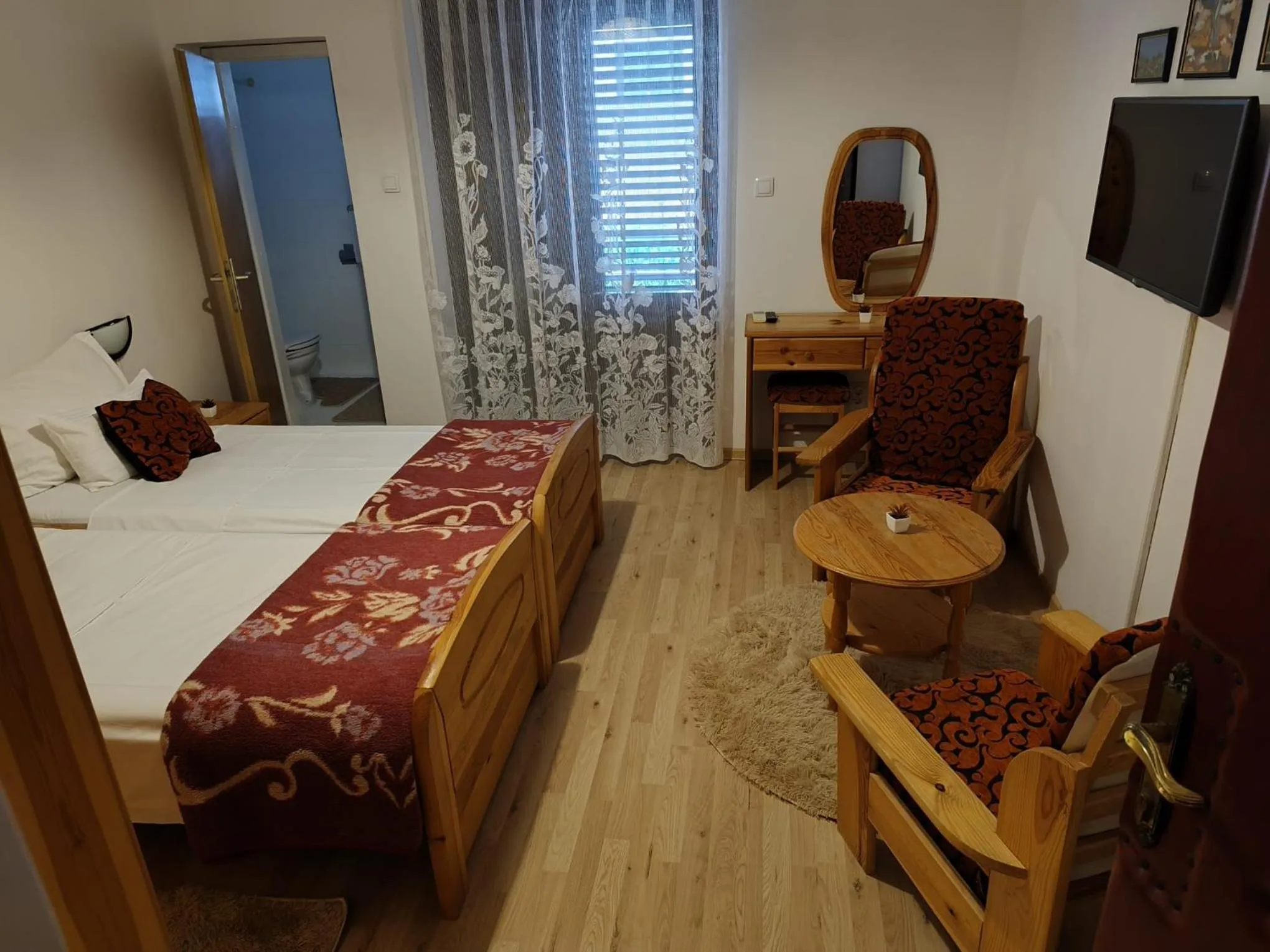 Bedroom, Bed in Hotel Biser