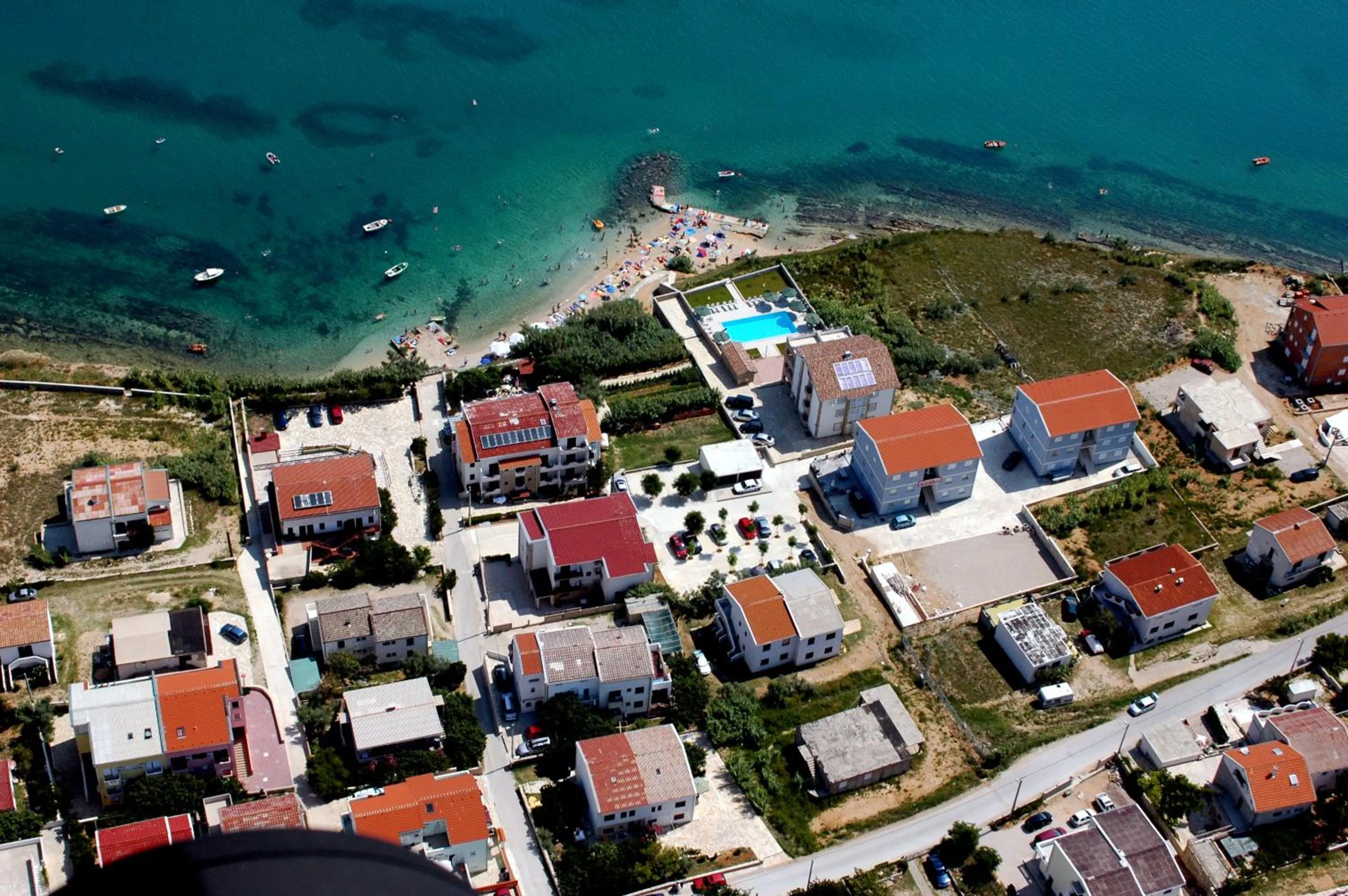 Bird's eye view in Hotel Biser