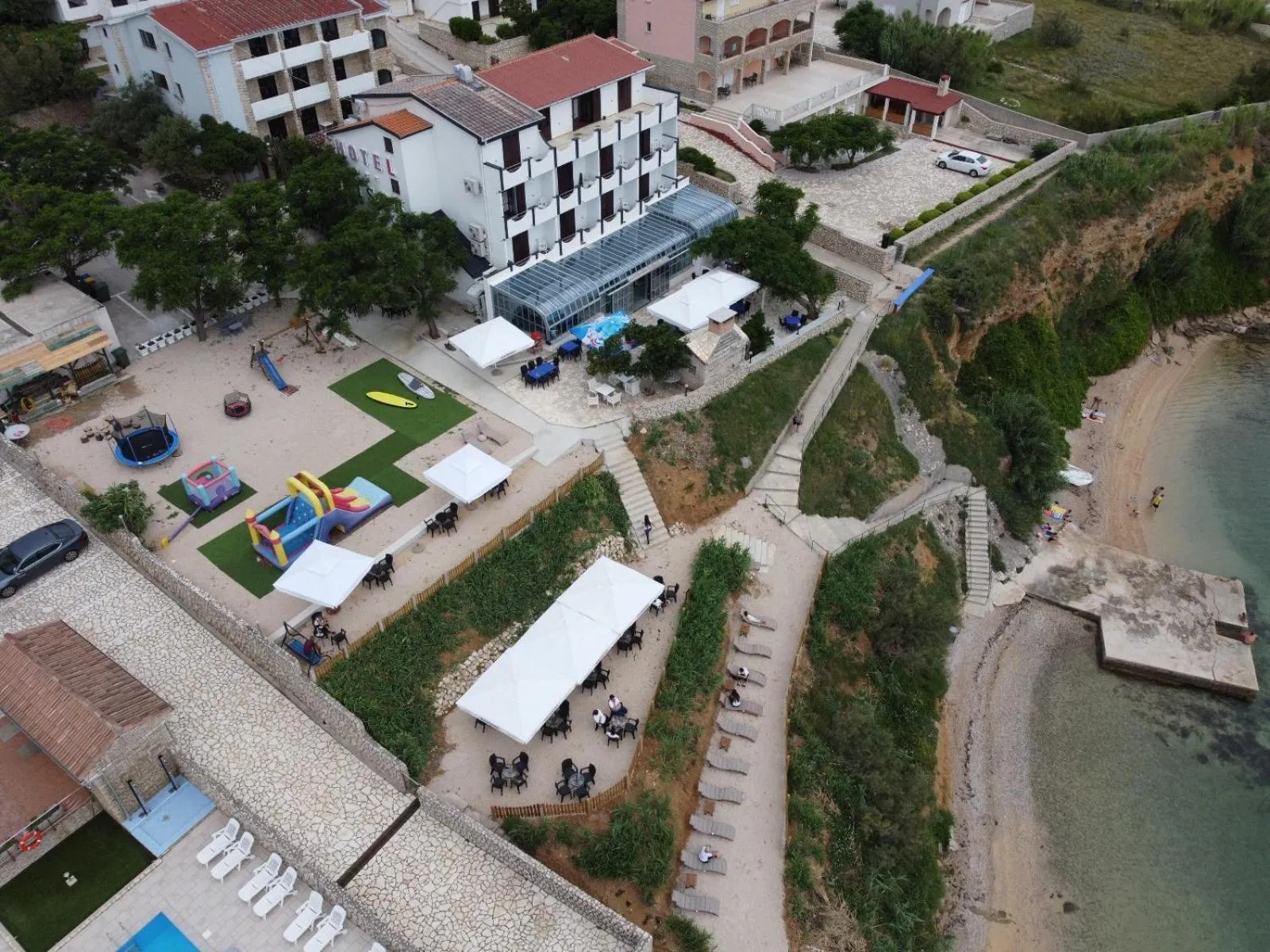 Property building in Hotel Biser