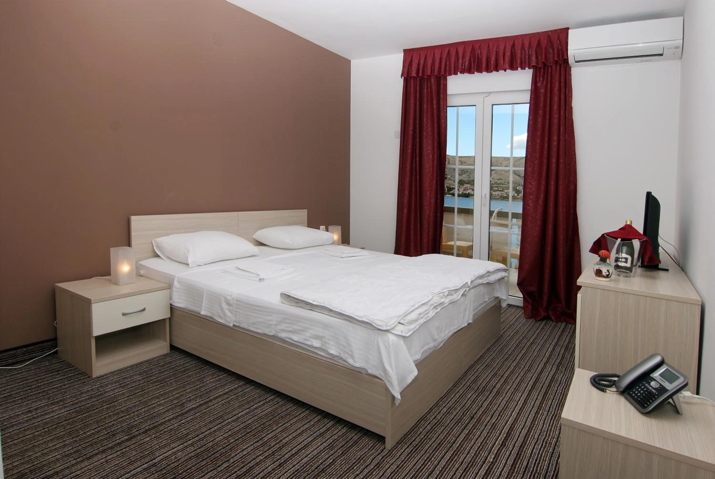 Bed in Hotel Belveder