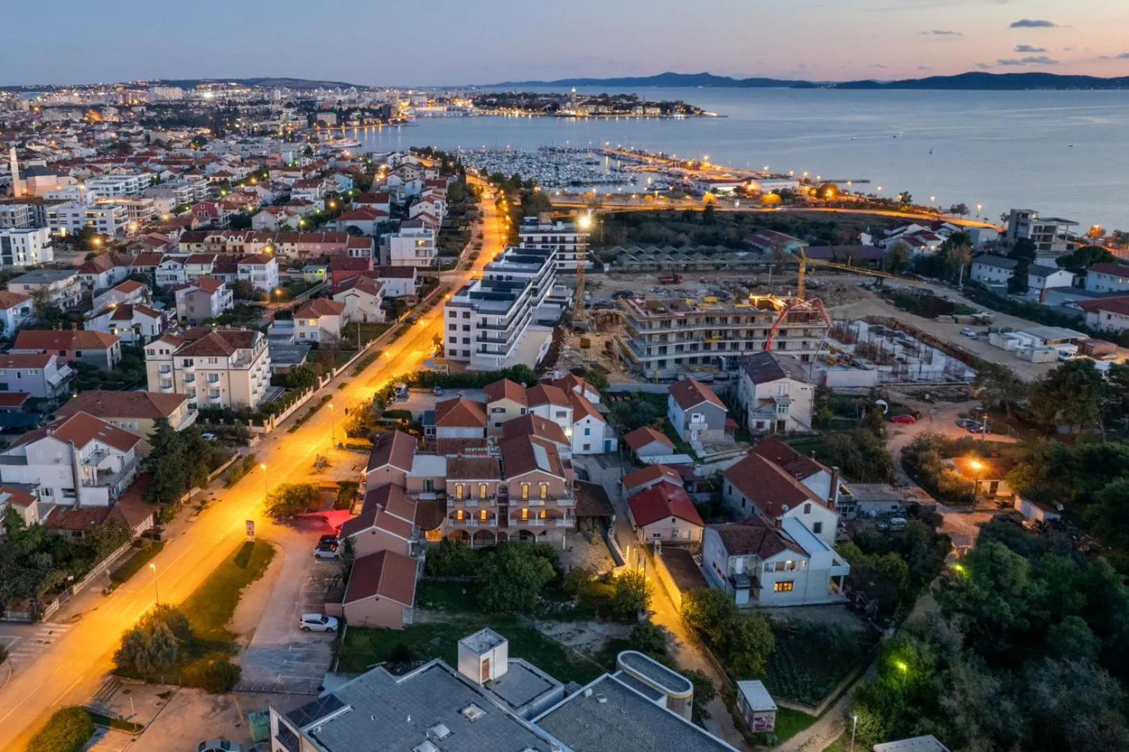 Property building in Hotel Marinko