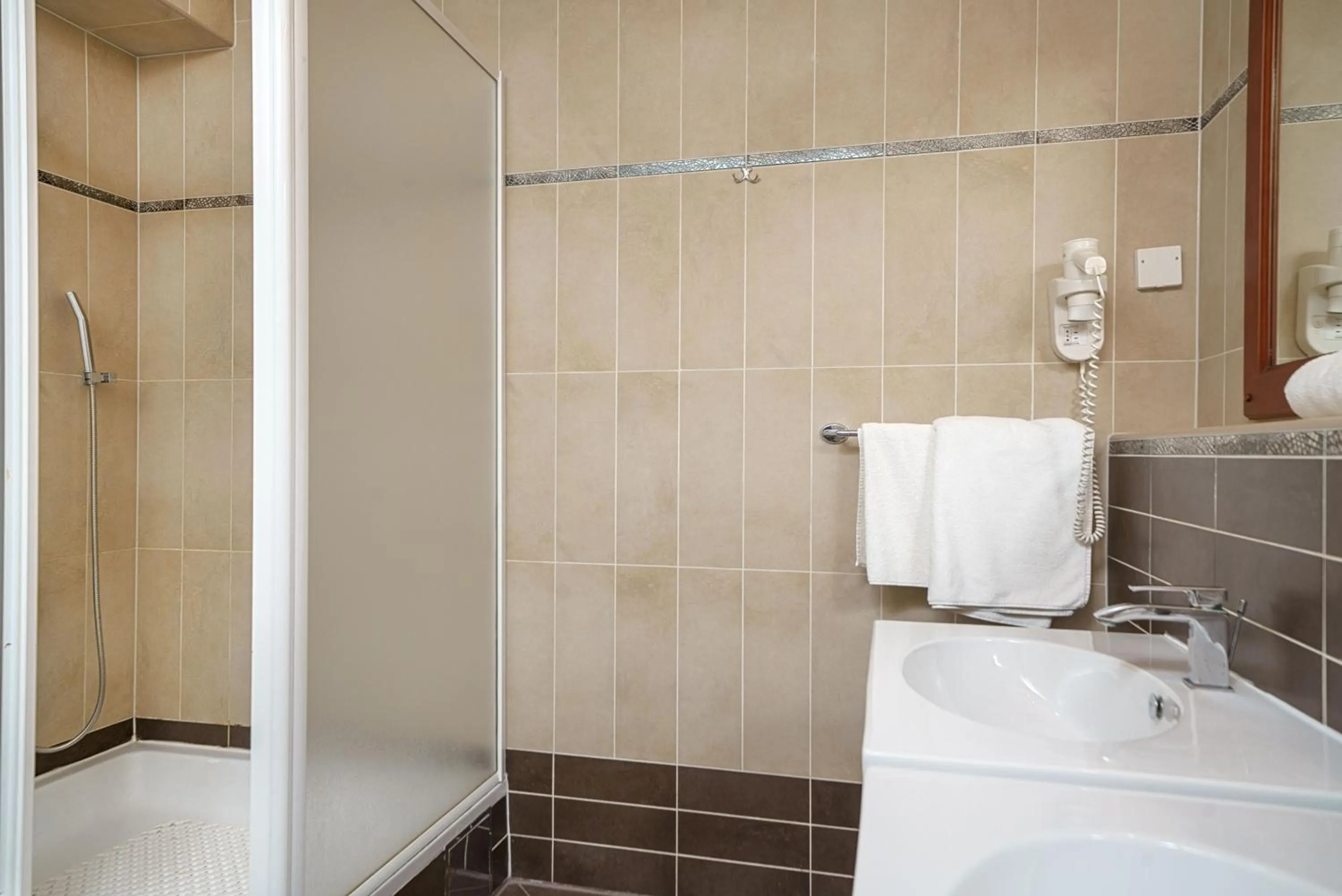 Bathroom in Hotel Vrata Krke