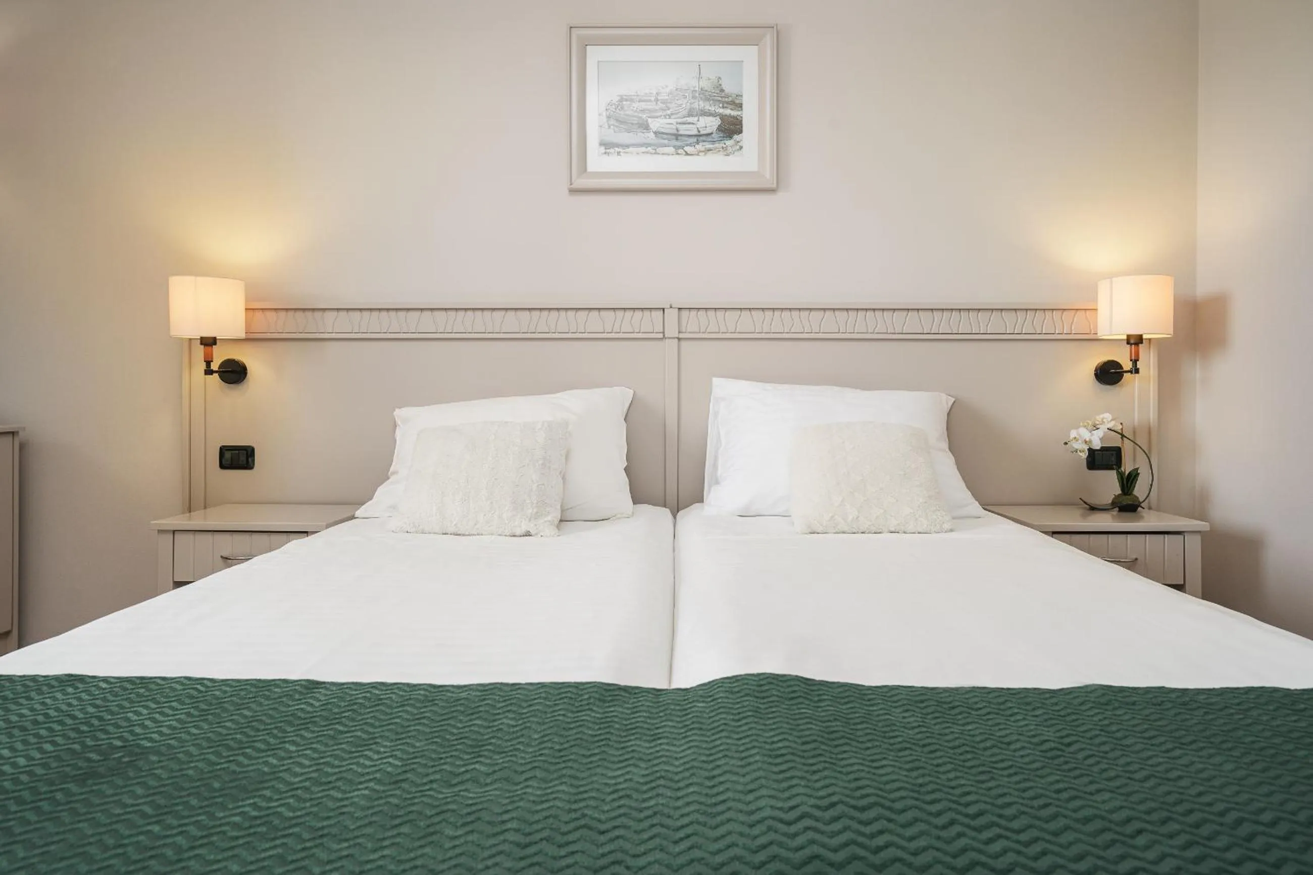 Bed in Hotel Vrata Krke