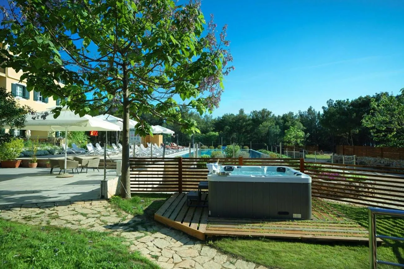 Garden in Hotel Vrata Krke