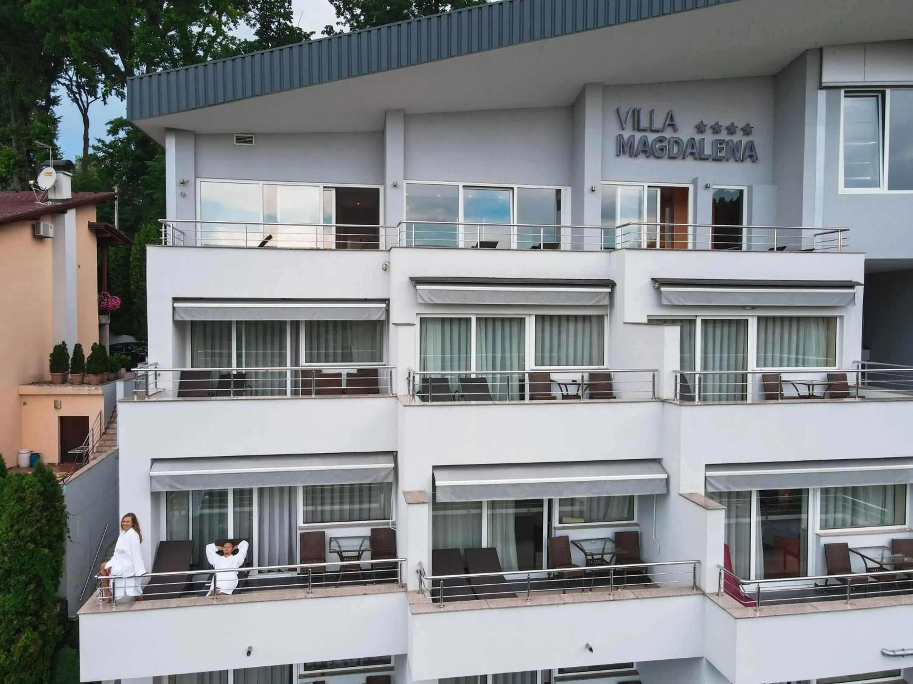 Property building in Wellness Hotel Villa Magdalena Property building in Wellness Hotel Villa Magdalena