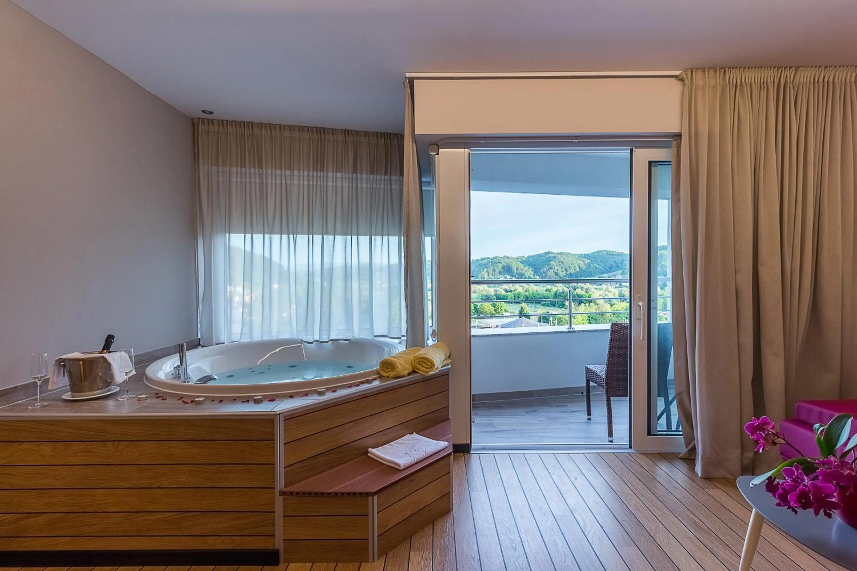 Balcony/Terrace in Wellness Hotel Villa Magdalena