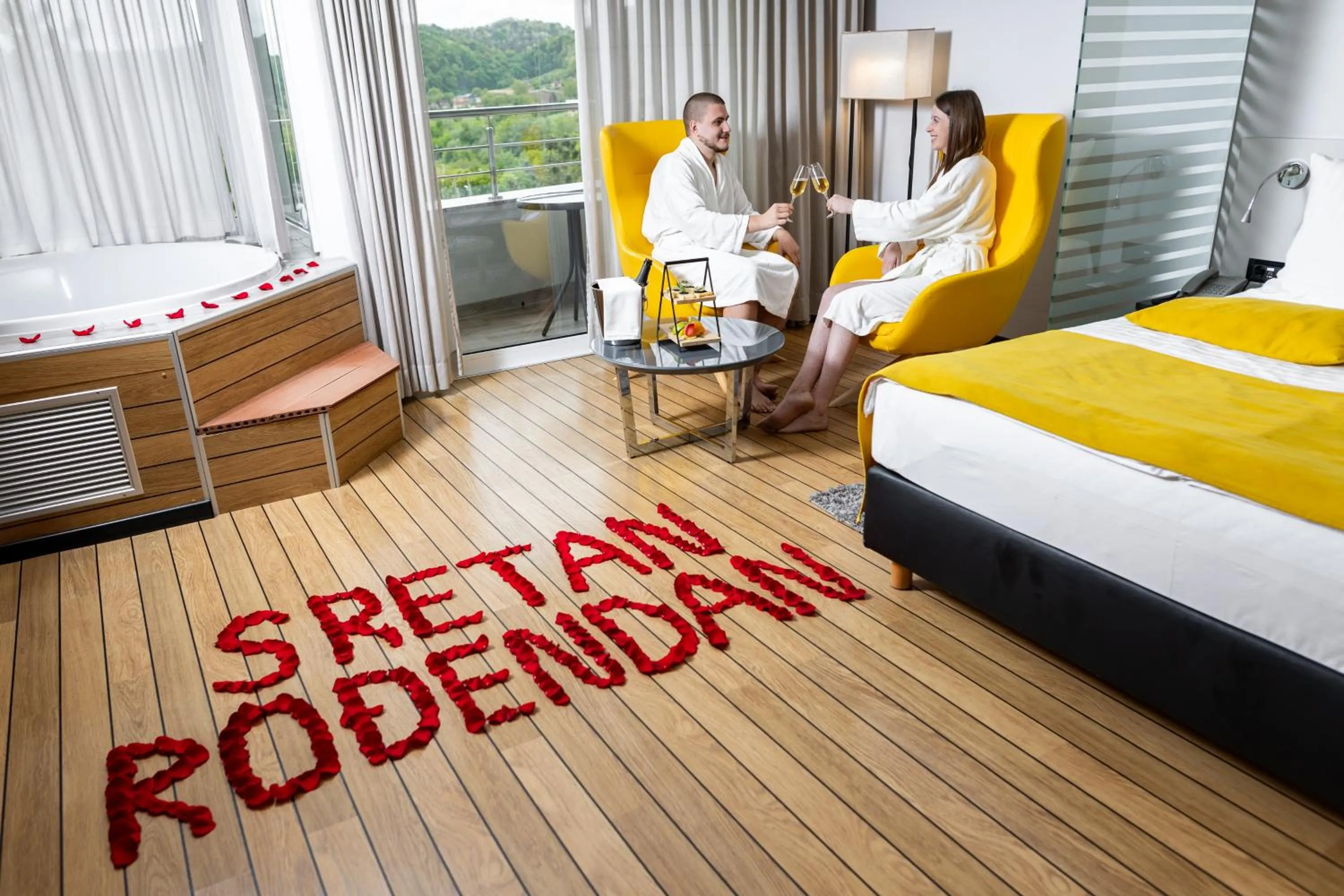 Decorative detail, Bed in Wellness Hotel Villa Magdalena