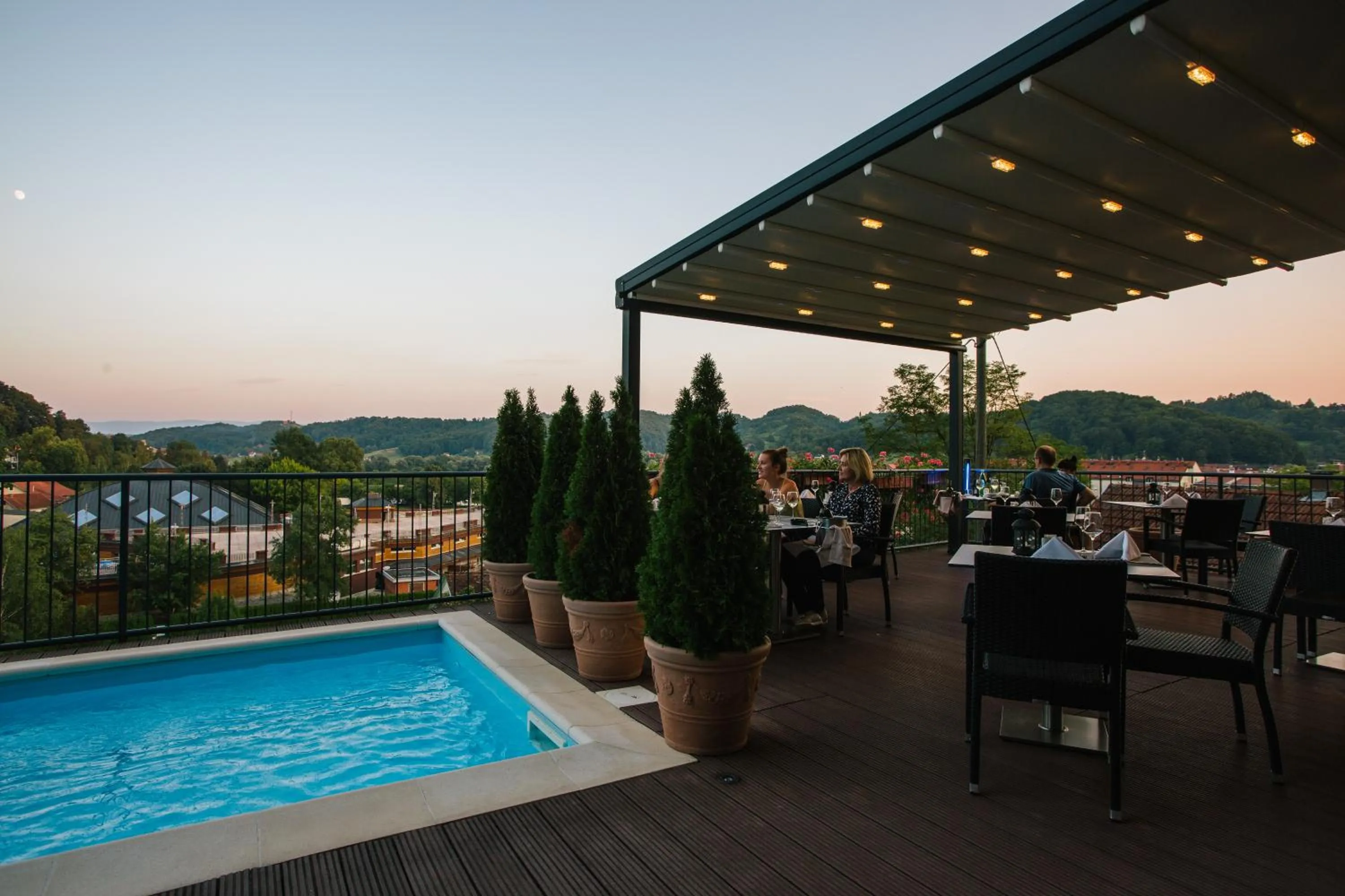 Restaurant/places to eat in Wellness Hotel Villa Magdalena