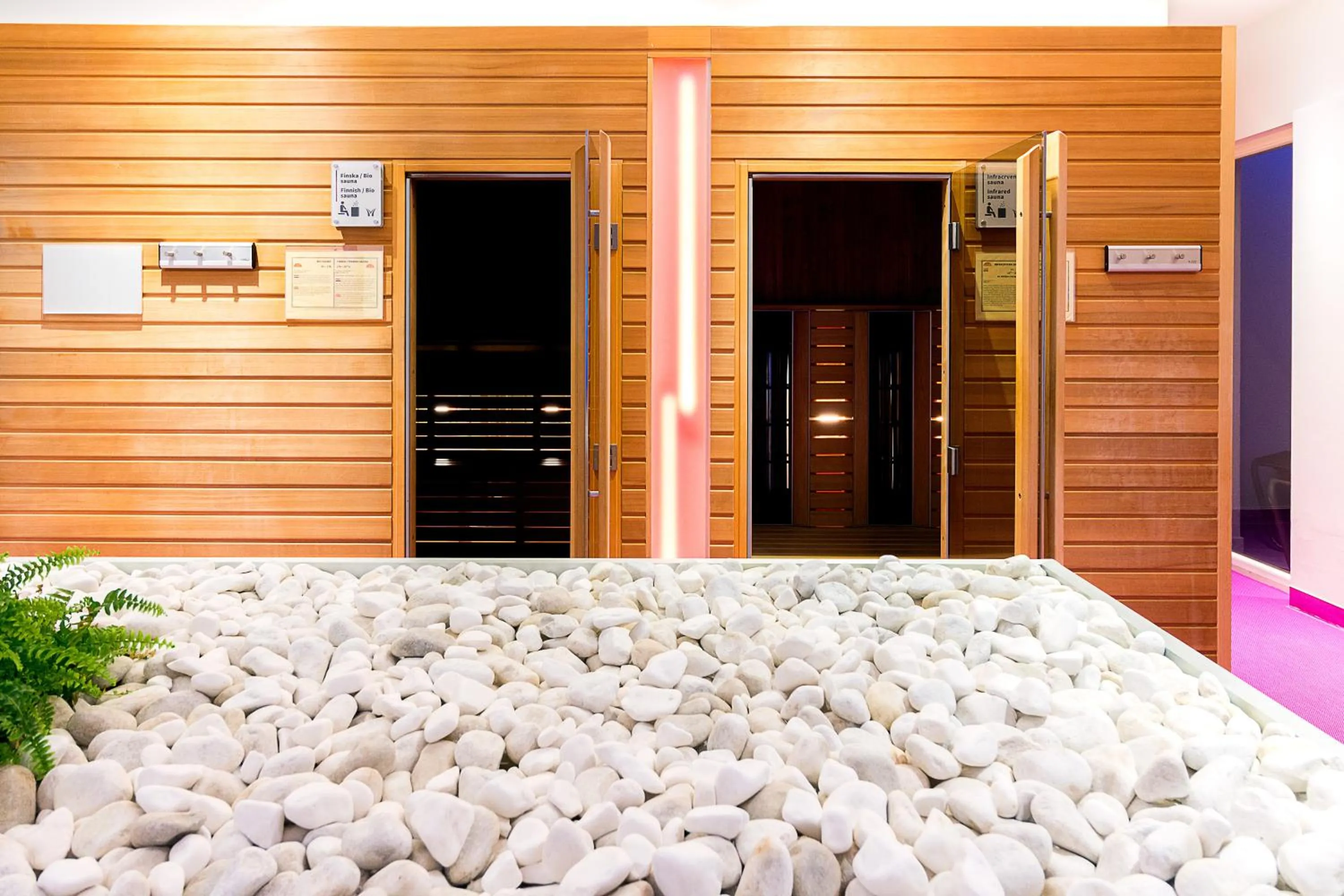 Sauna in Wellness Hotel Villa Magdalena