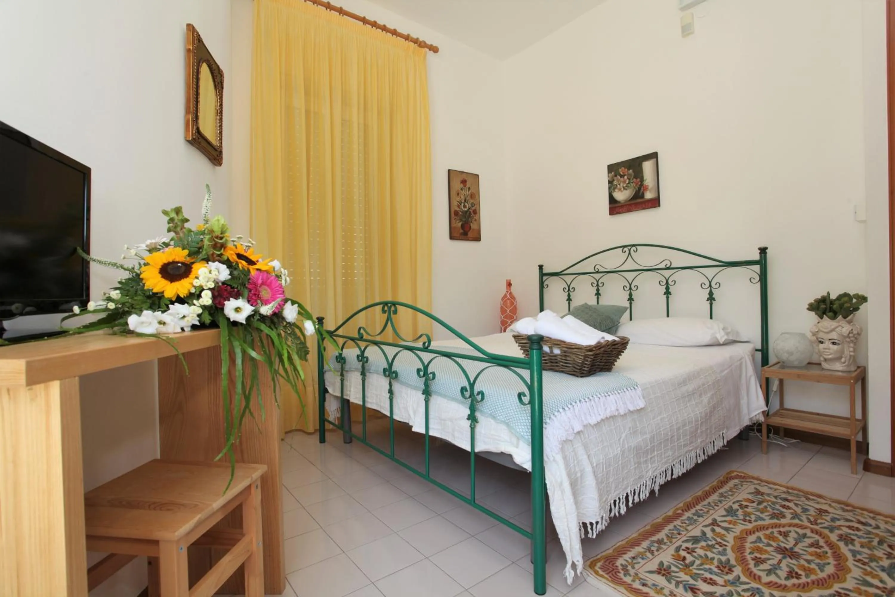 Bed in B&B Villa Maiolica