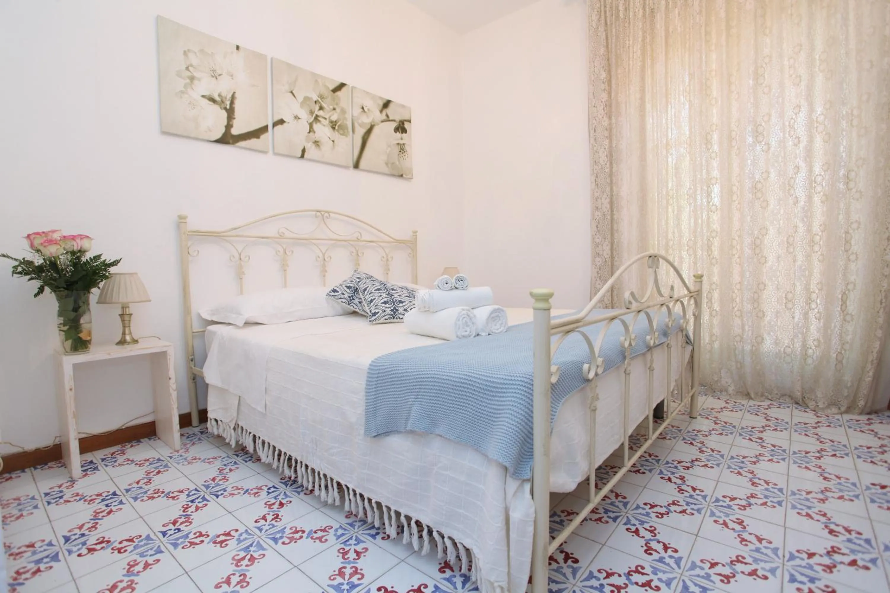 Bed in B&B Villa Maiolica