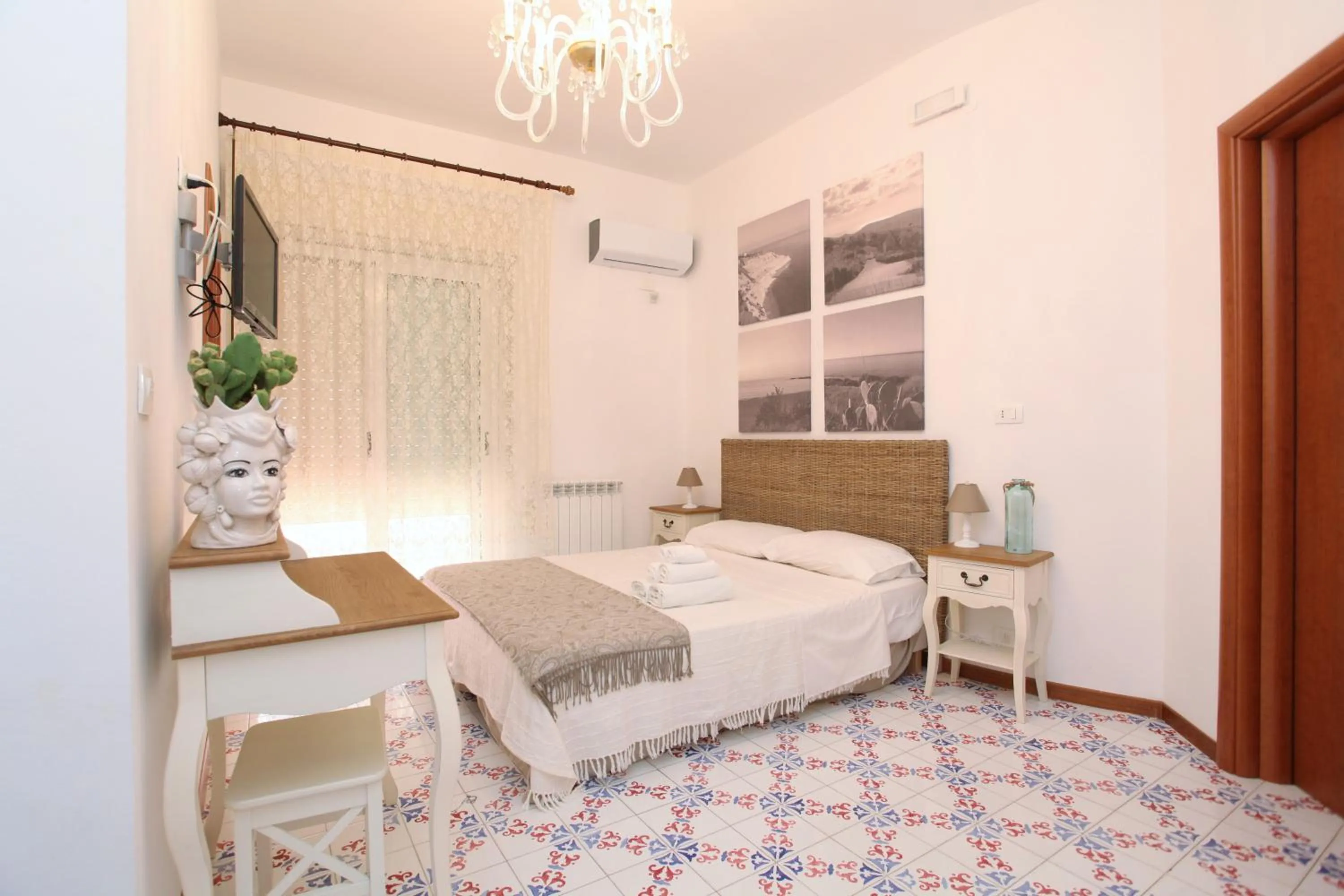 Bed in B&B Villa Maiolica