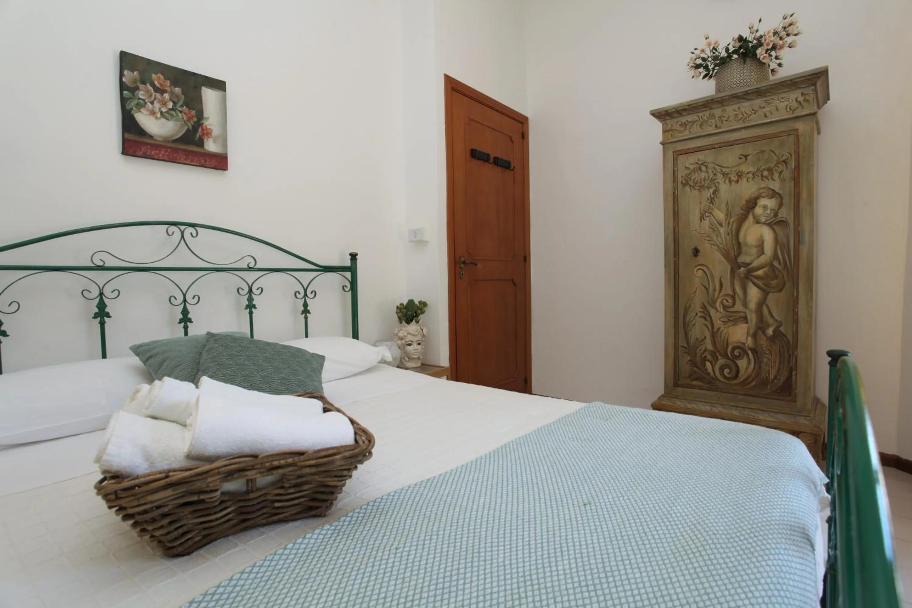 Bed in B&B Villa Maiolica