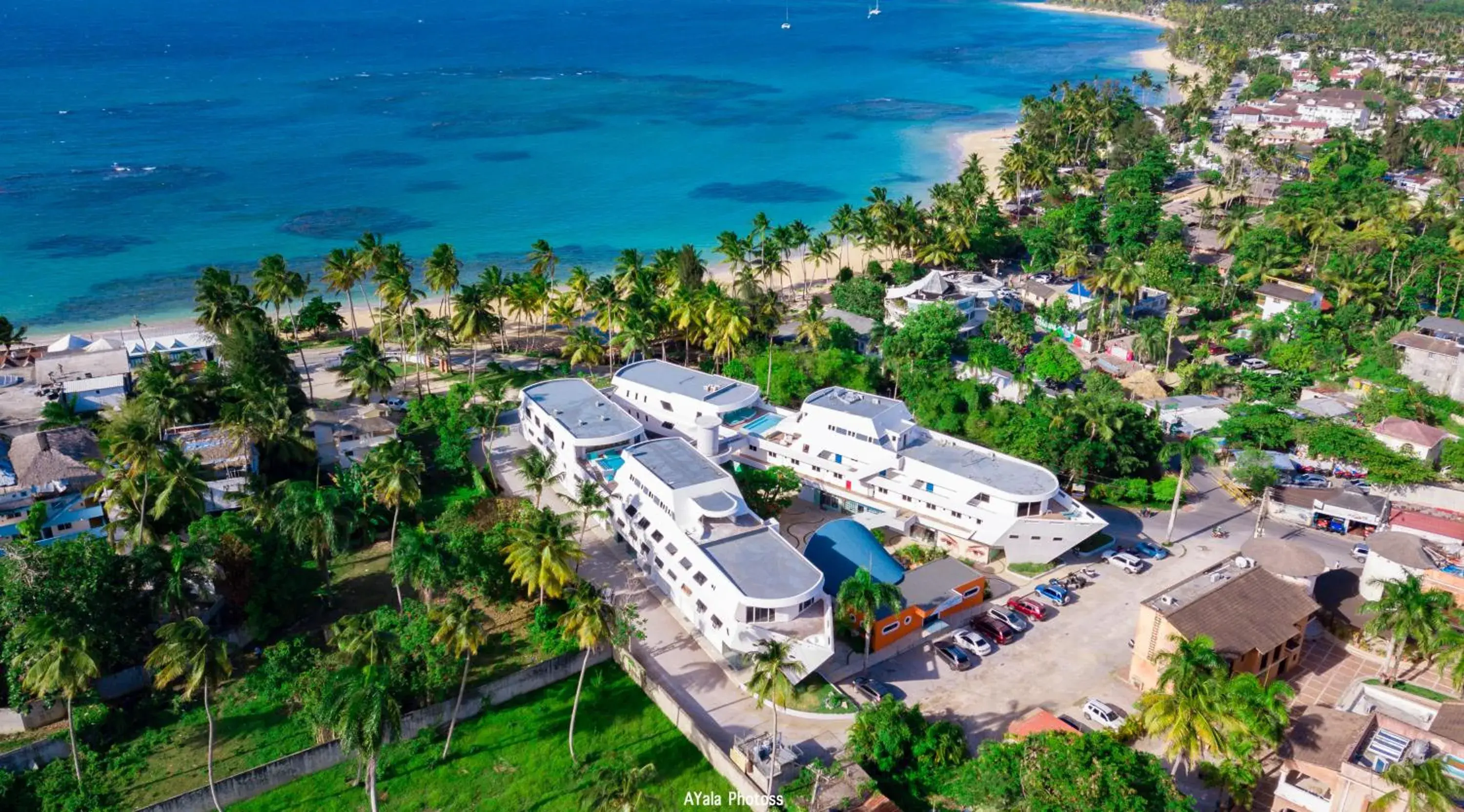 Bird's eye view in Puerto Plaza Las Terrenas Bird's eye view in Puerto Plaza Las Terrenas