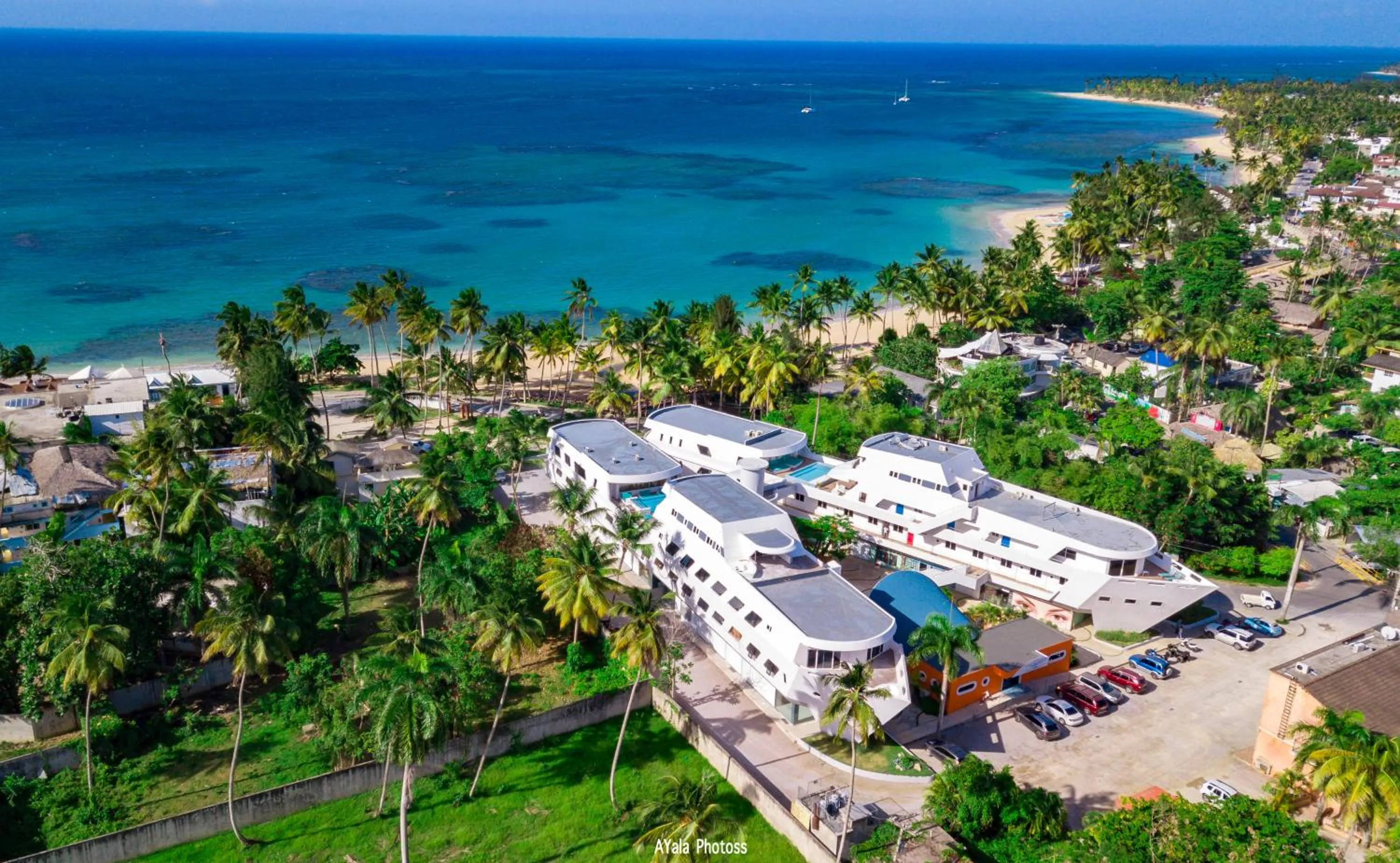 Bird's eye view in Puerto Plaza Las Terrenas